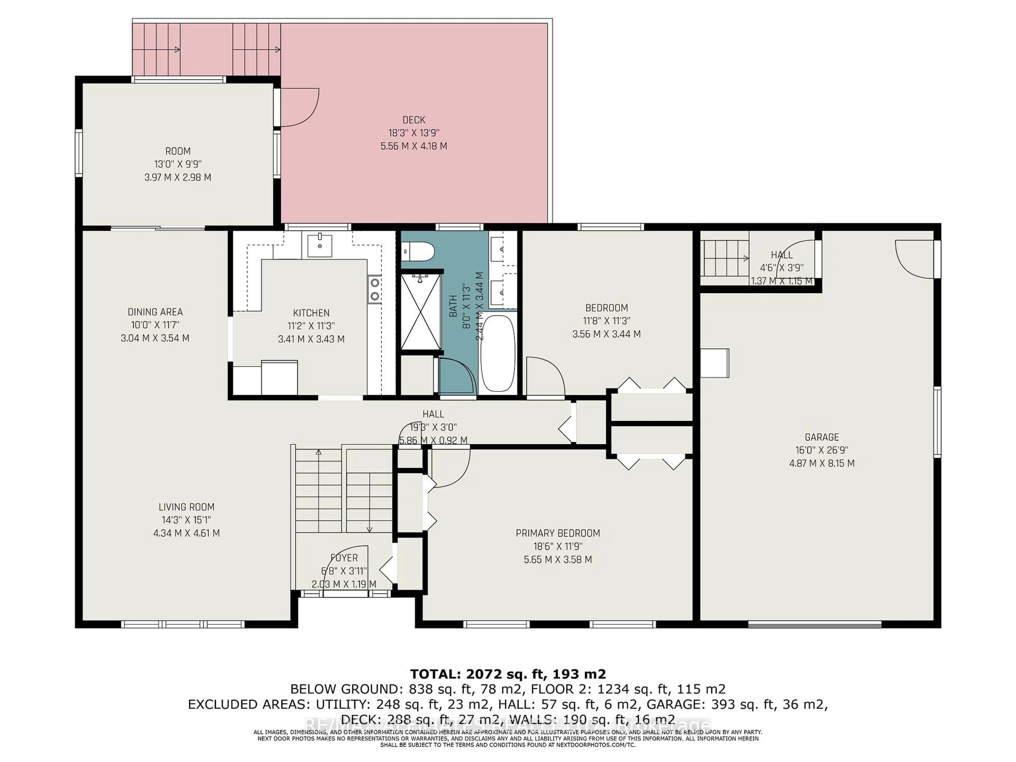 Floor plan for 319 Riverwood Dr, Ottawa Ontario K0A 3M0