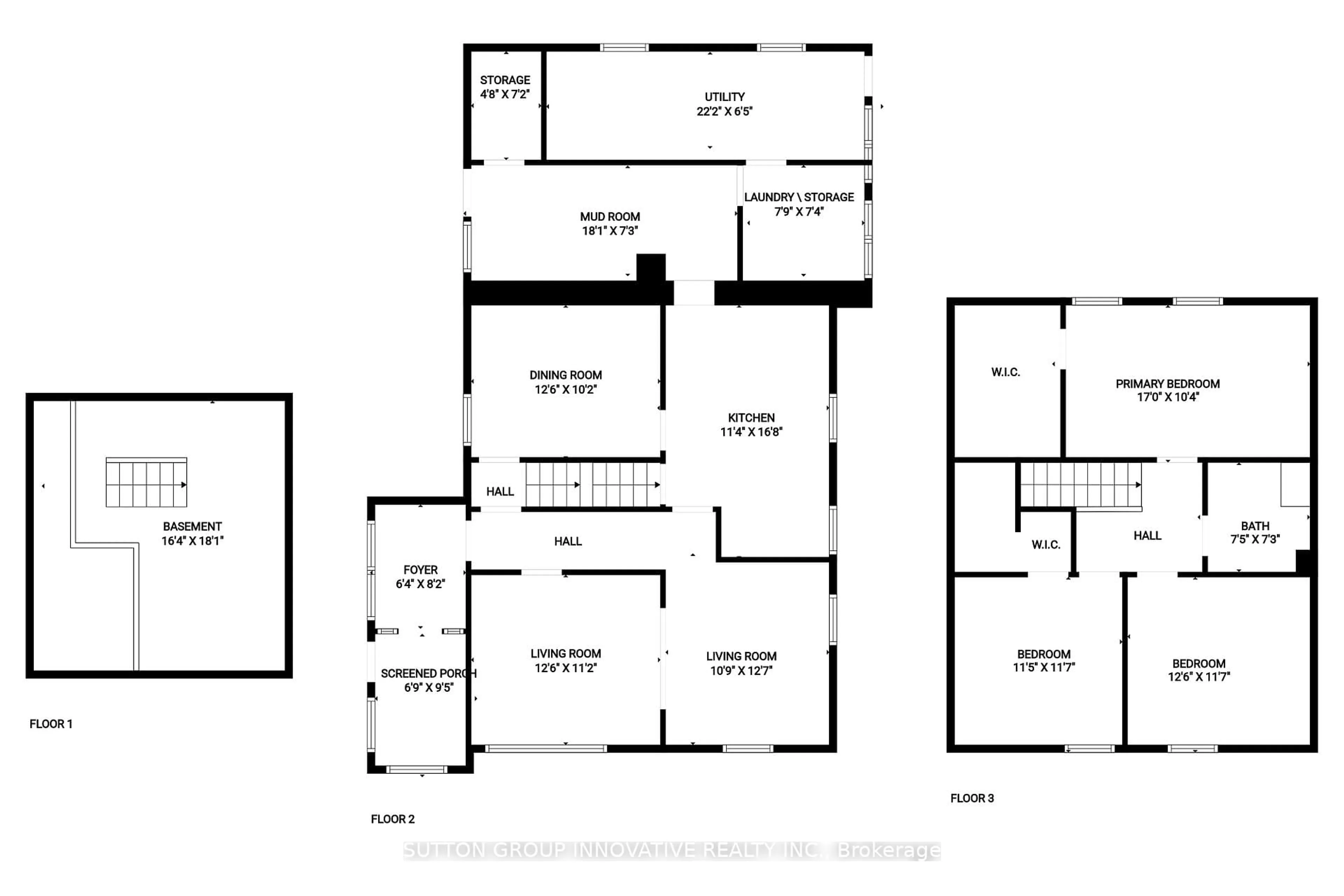 Floor plan for 351 Progreston Rd, Hamilton Ontario L0R 1H1