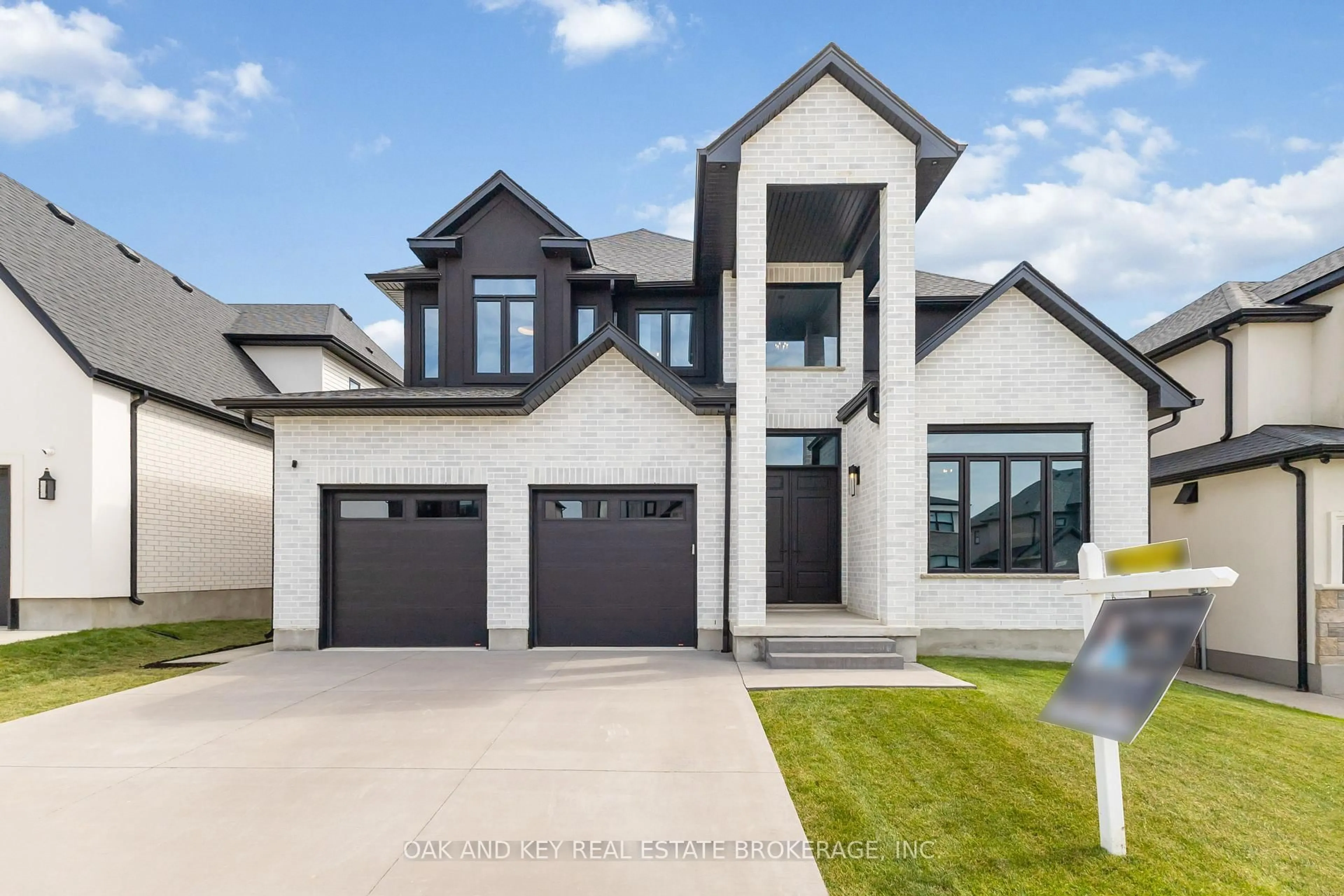 Home with vinyl exterior material, street for 119 DAVENTRY Way, Middlesex Centre Ontario N0L 1R0