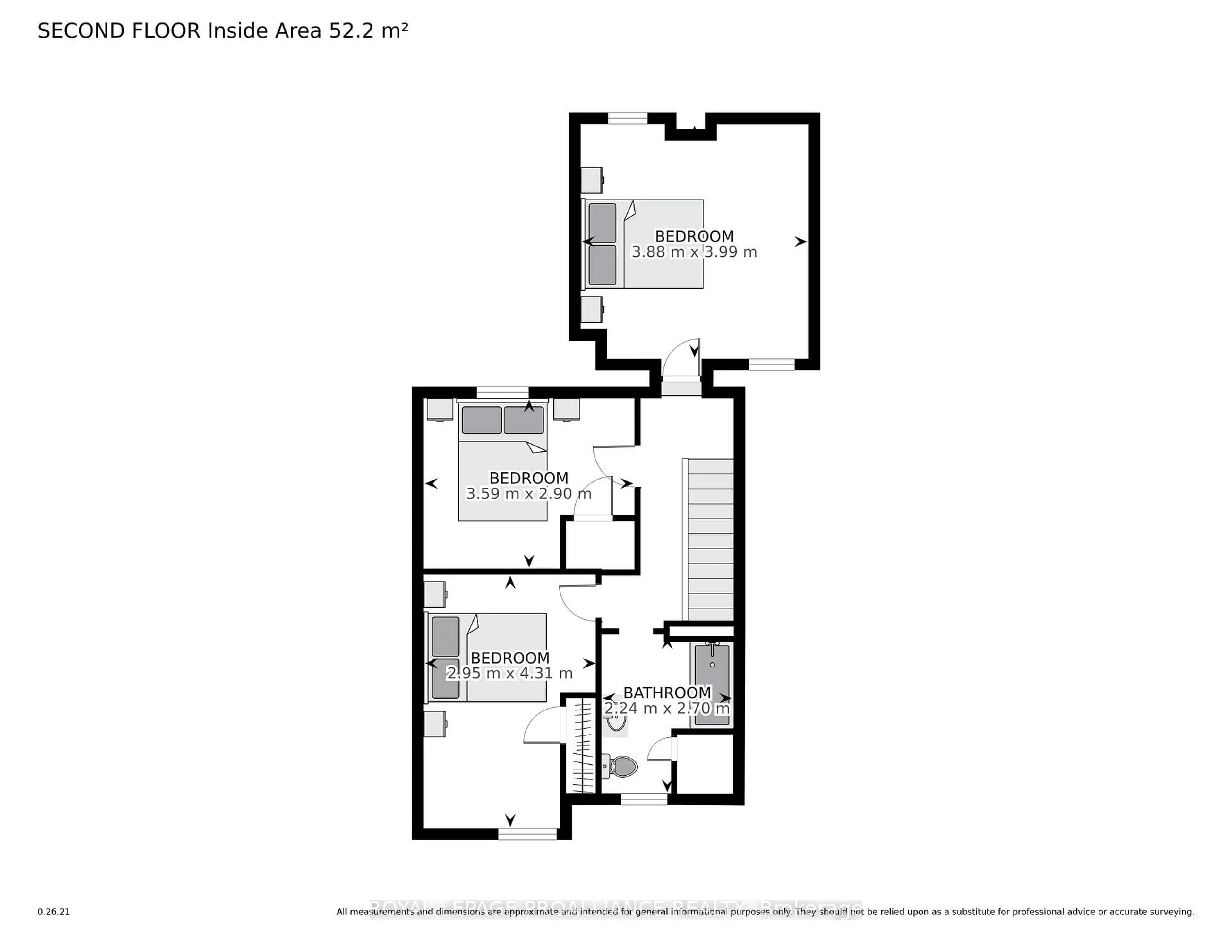 Floor plan for 138 Brock St, Brockville Ontario K6V 4G4