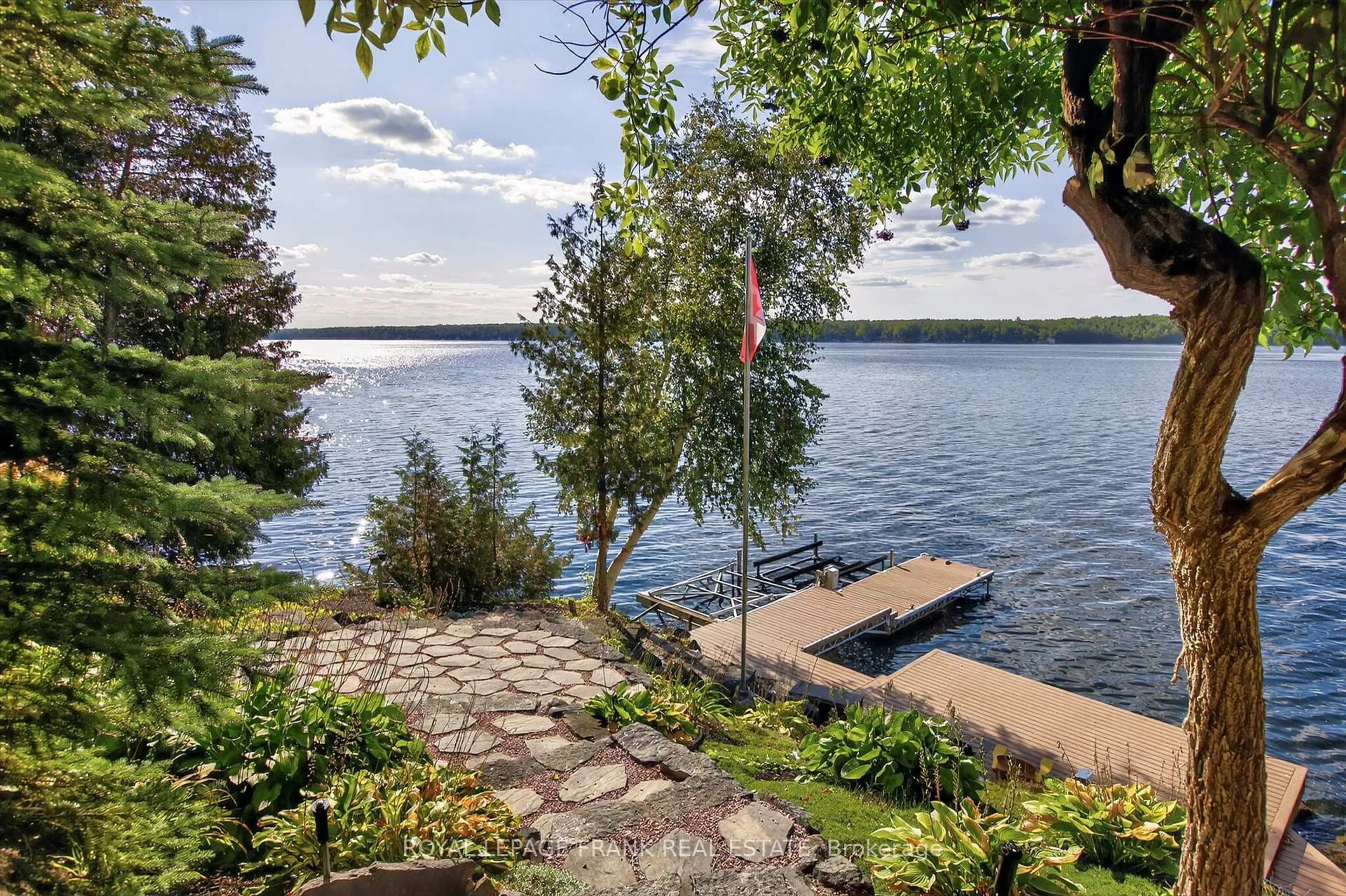 Patio, water/lake/river/ocean view for 1082 Tedford Lane, Douro-Dummer Ontario K0L 2H0