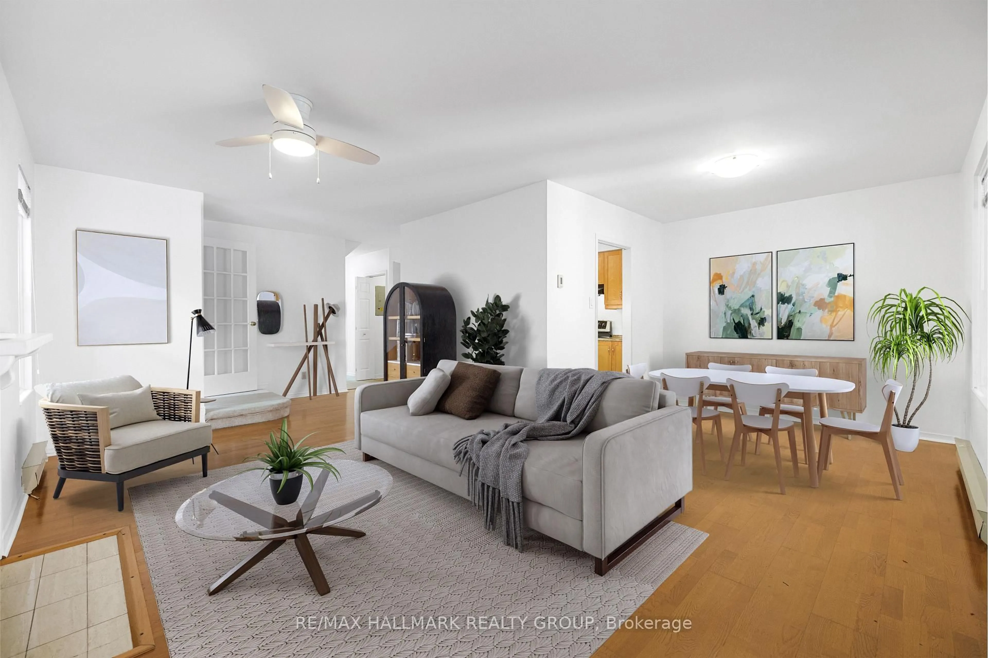 Living room with furniture, unknown for 19 Montcalm St #2, Ottawa Ontario K1S 0A2