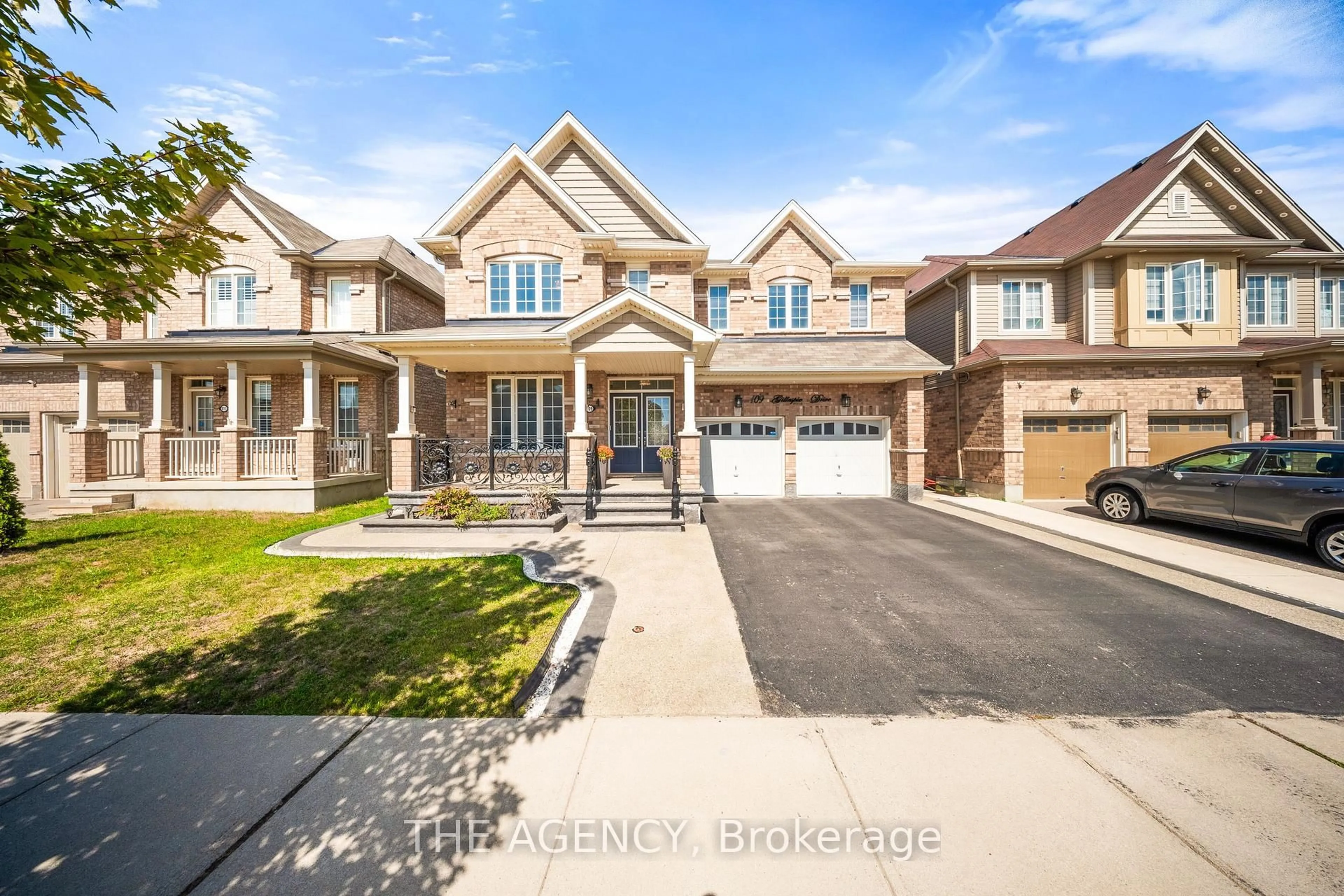 Home with brick exterior material, street for 109 Gillespie Dr, Brantford Ontario N3T 0K1