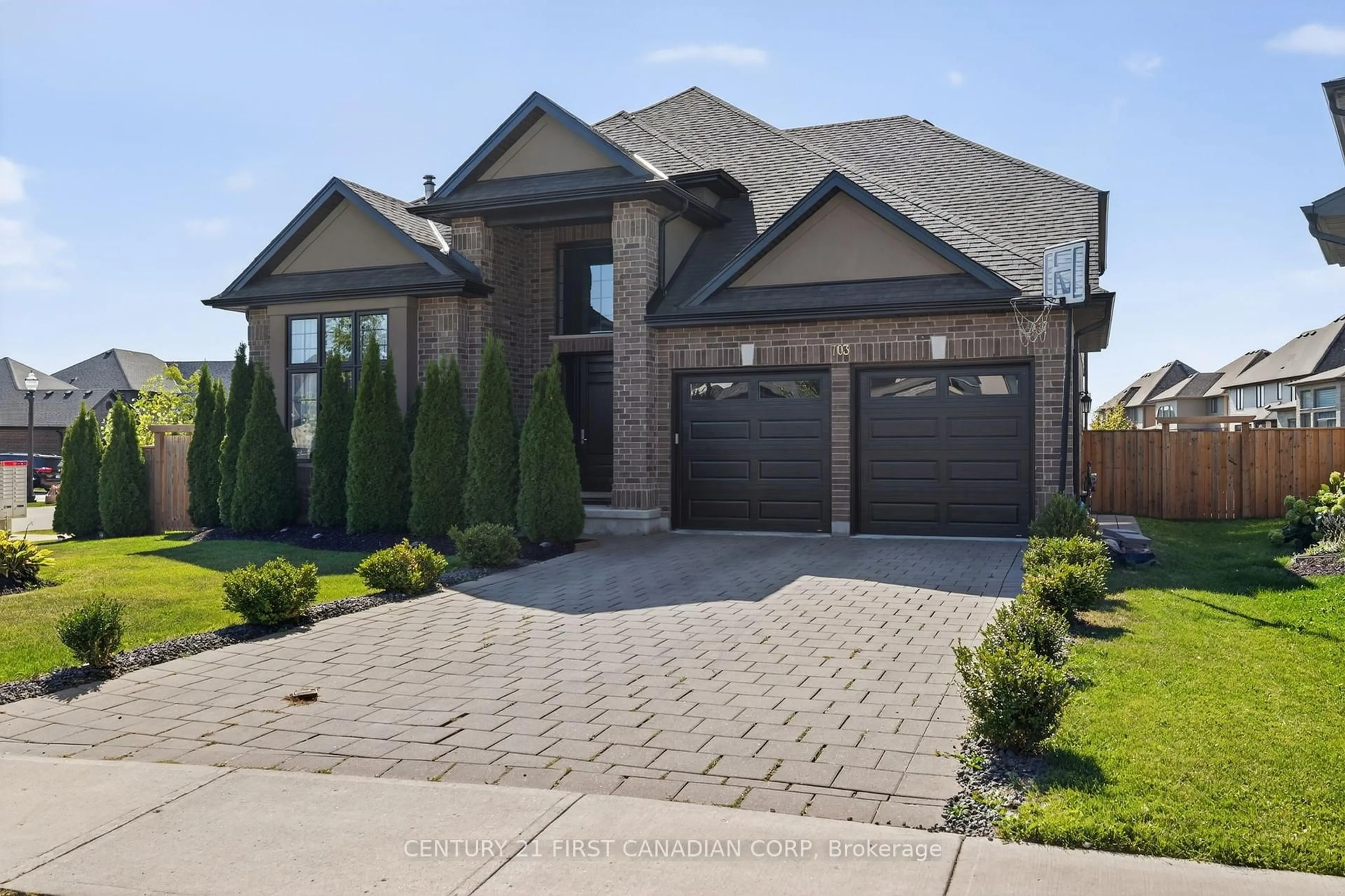 Home with brick exterior material, street for 703 Zaifman Circ, London North Ontario N5X 0M8
