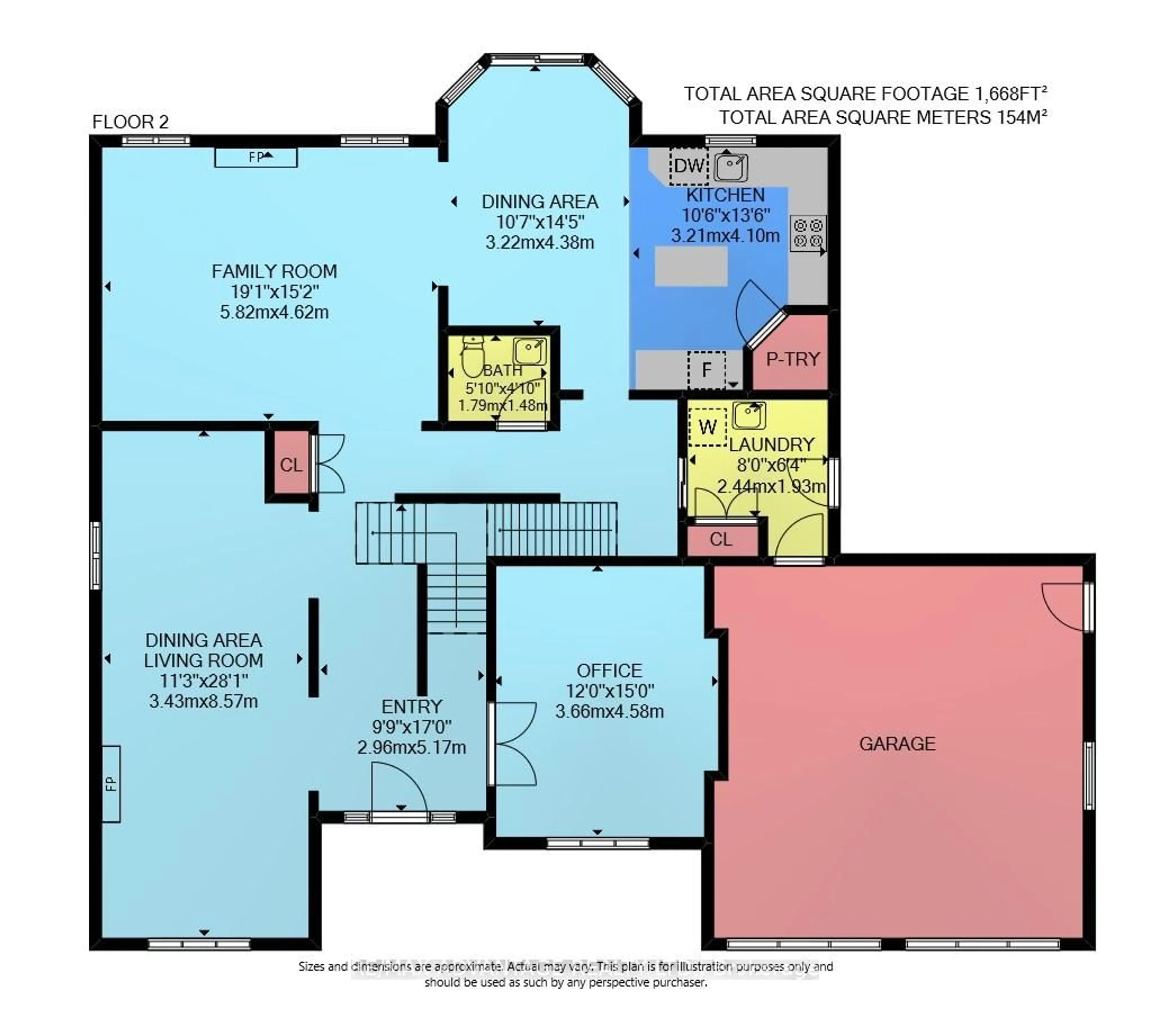Floor plan for 6 Northumberland Rd, London North Ontario N6H 5H5