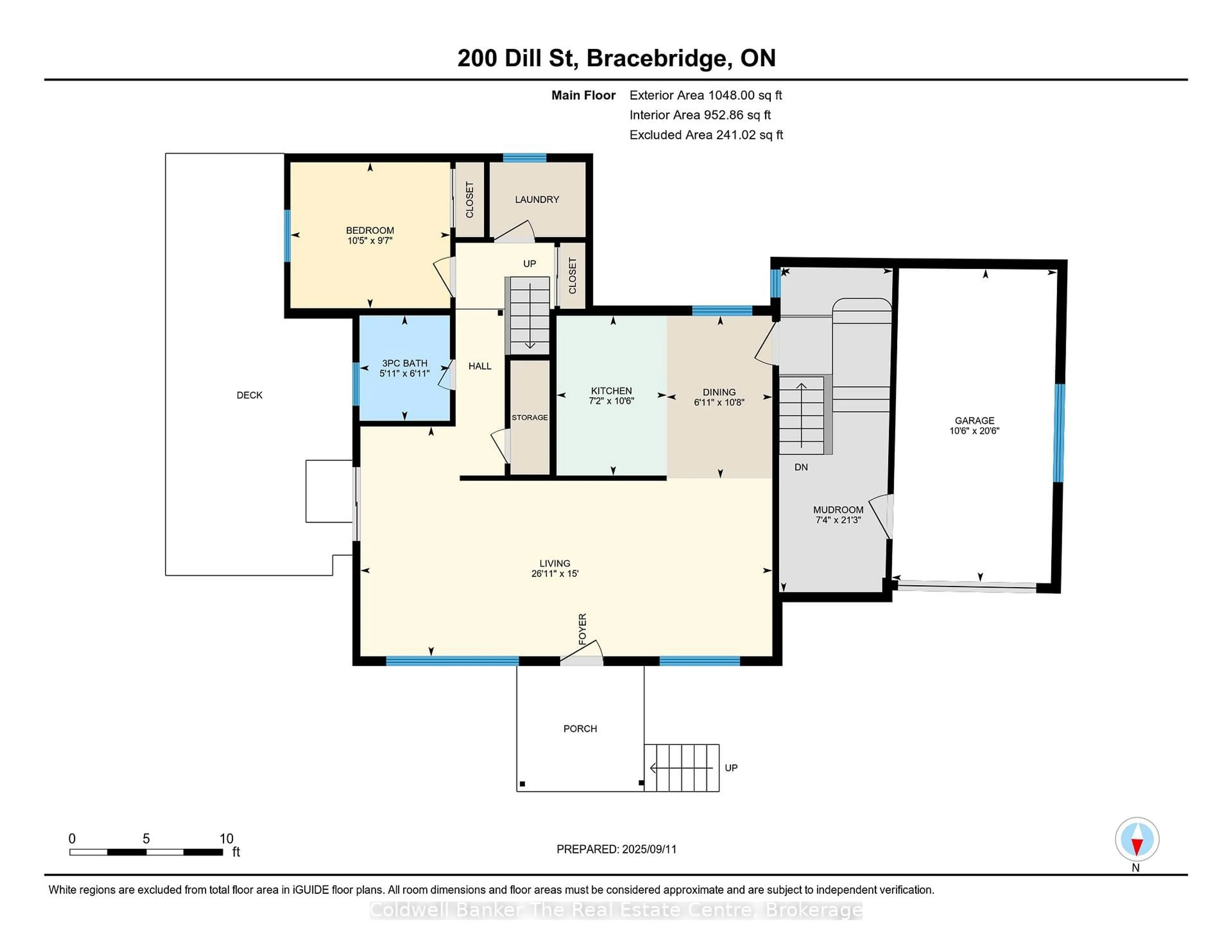 Floor plan for 200 Dill St, Bracebridge Ontario P1L 1E6