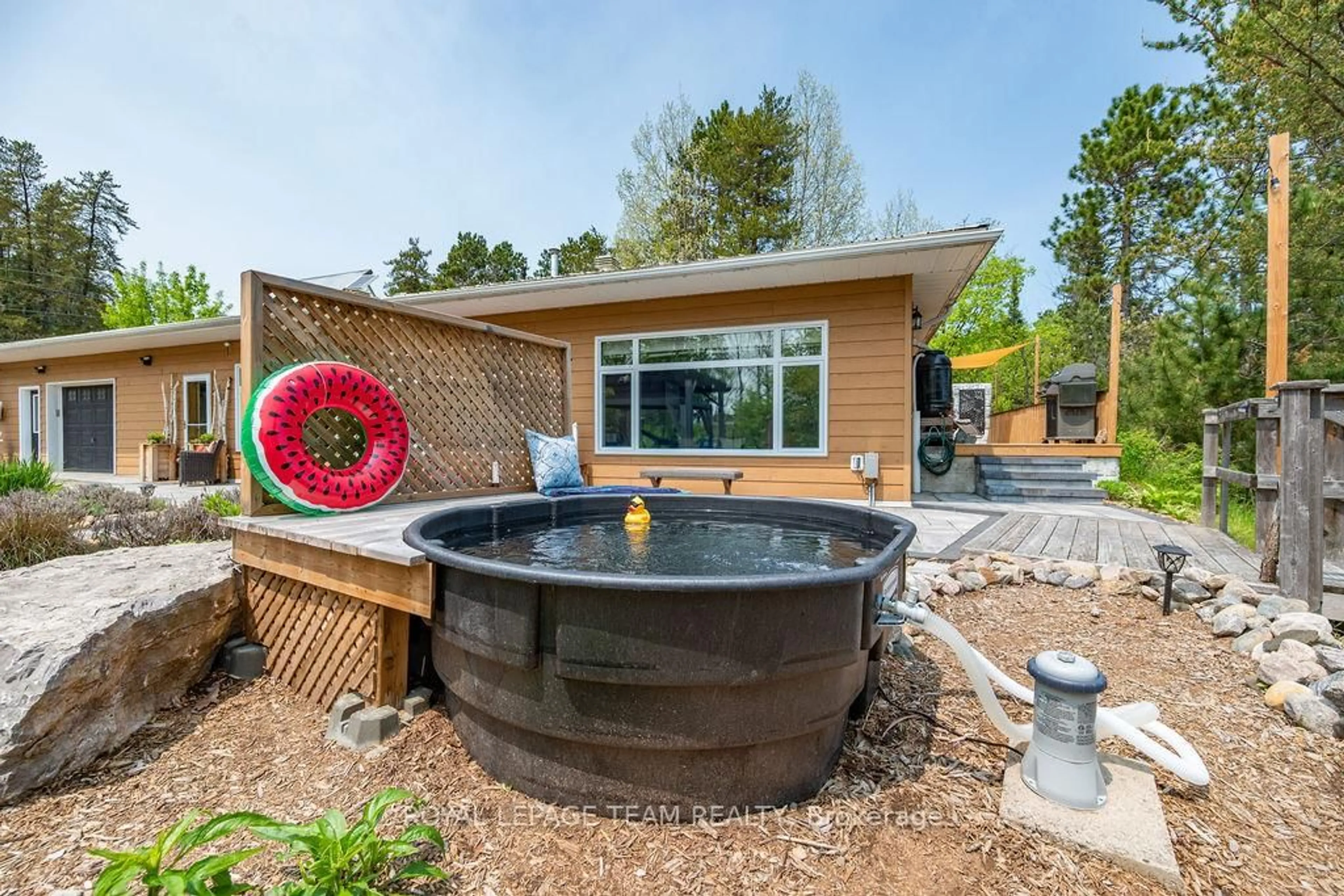 Patio, water/lake/river/ocean view for 188 Paugh Lake Rd, Barry's Bay Ontario K0J 1B0