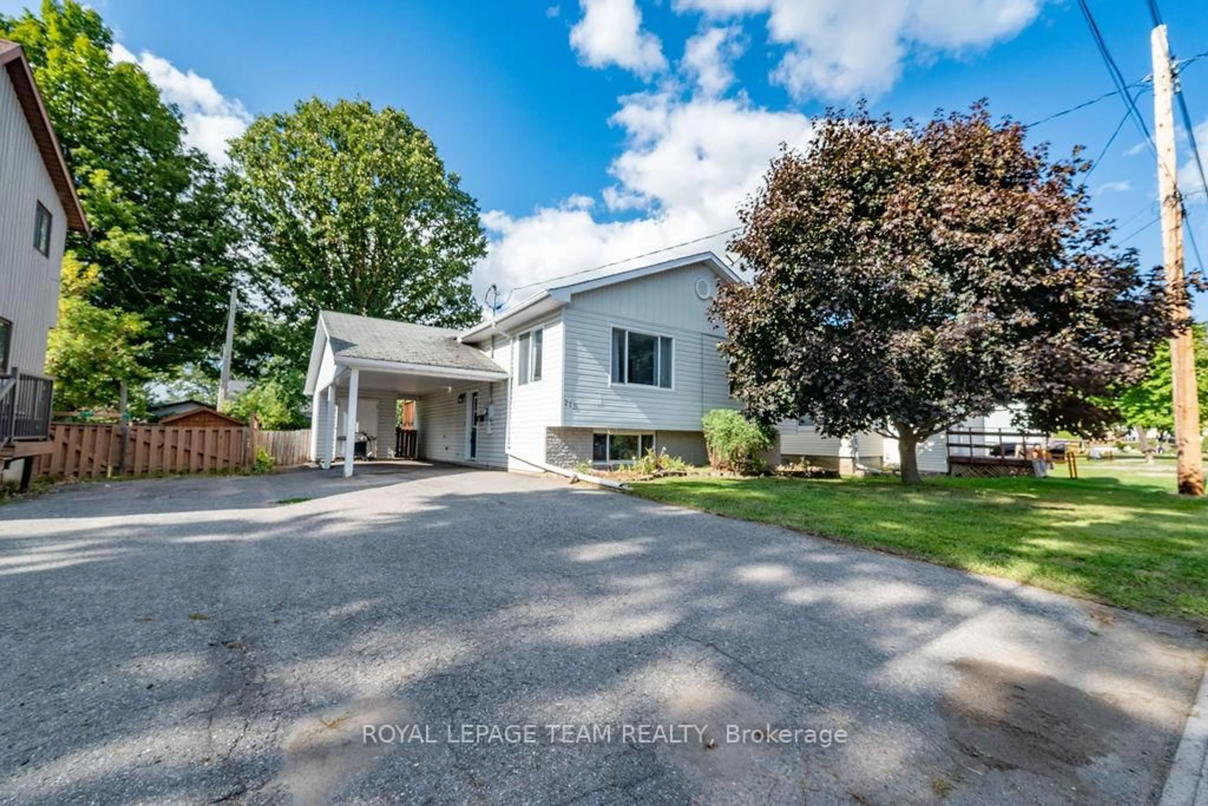 A pic from outside/outdoor area/front of a property/back of a property/a pic from drone, street for 218 Cameron Ave, Renfrew Ontario K7V 3V7
