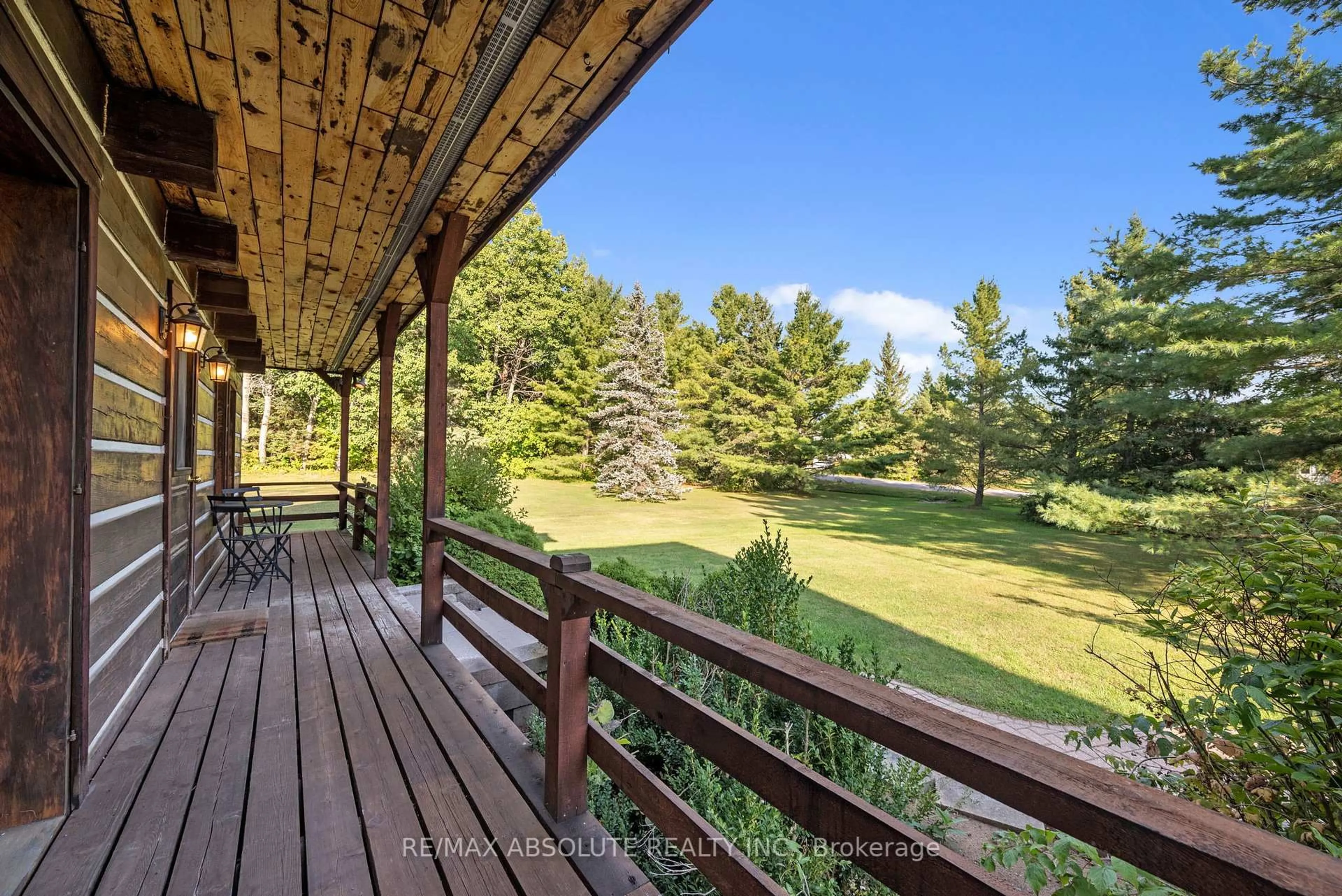 Patio, forest/trees view for 188 Burns Dr, Braeside Ontario K0A 1G0