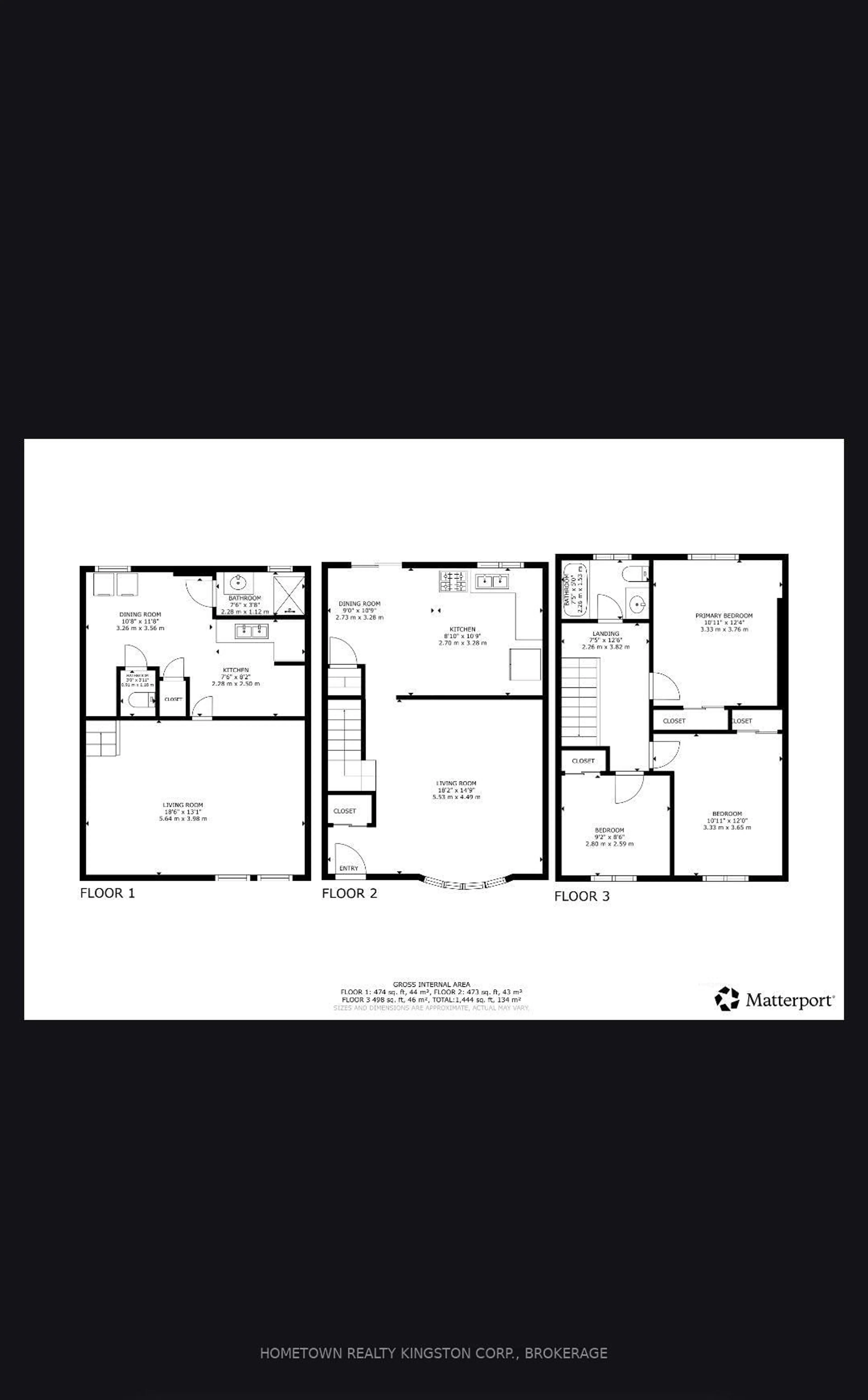 Floor plan for 983 Oakview Ave, Kingston Ontario K7M 6W9