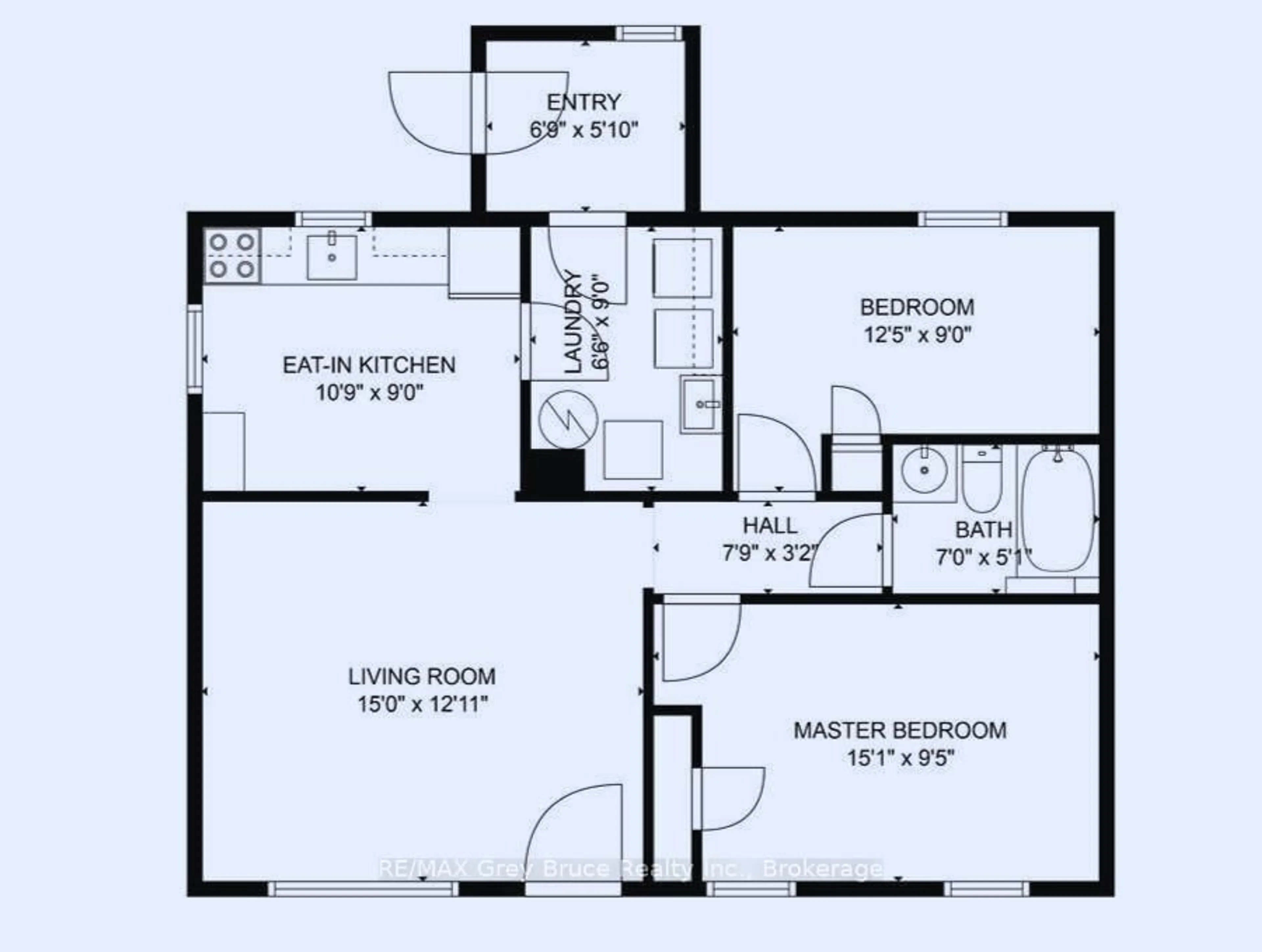 Floor plan for 1582 9TH Ave, Owen Sound Ontario N4K 3G3