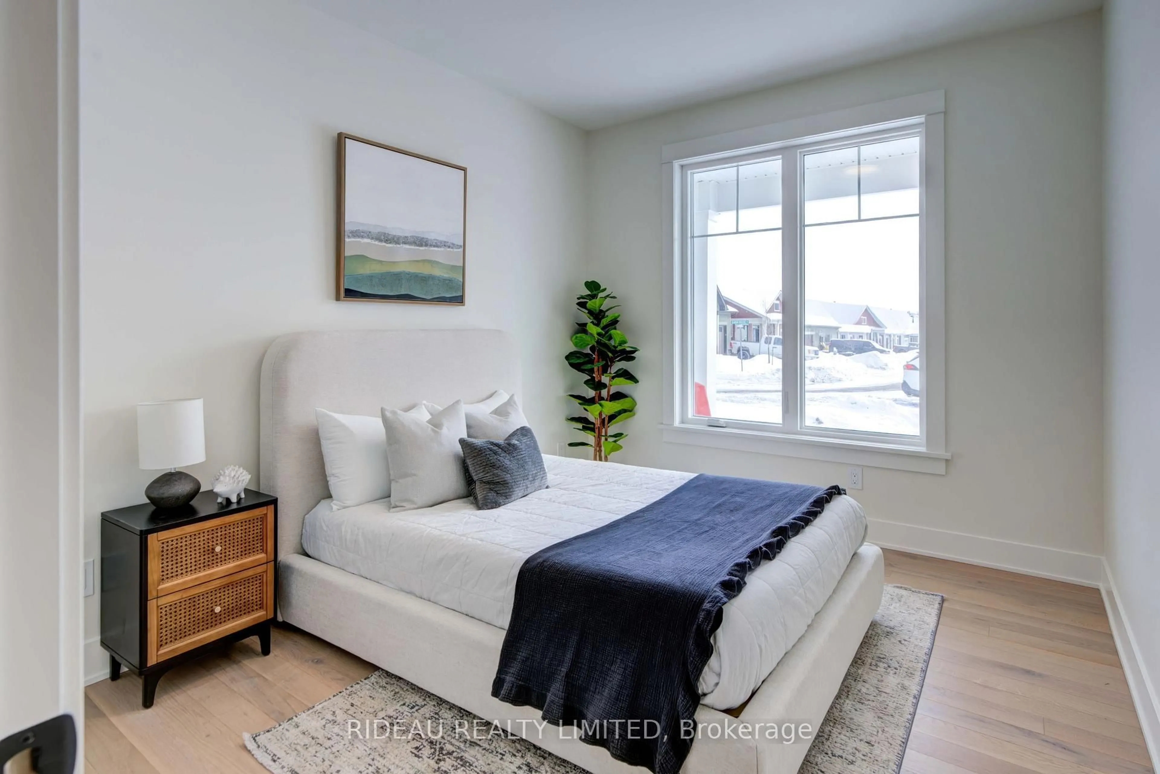 Bedroom with bed, unknown for 82 Cabin House Rd, Westport Ontario K0G 1X0
