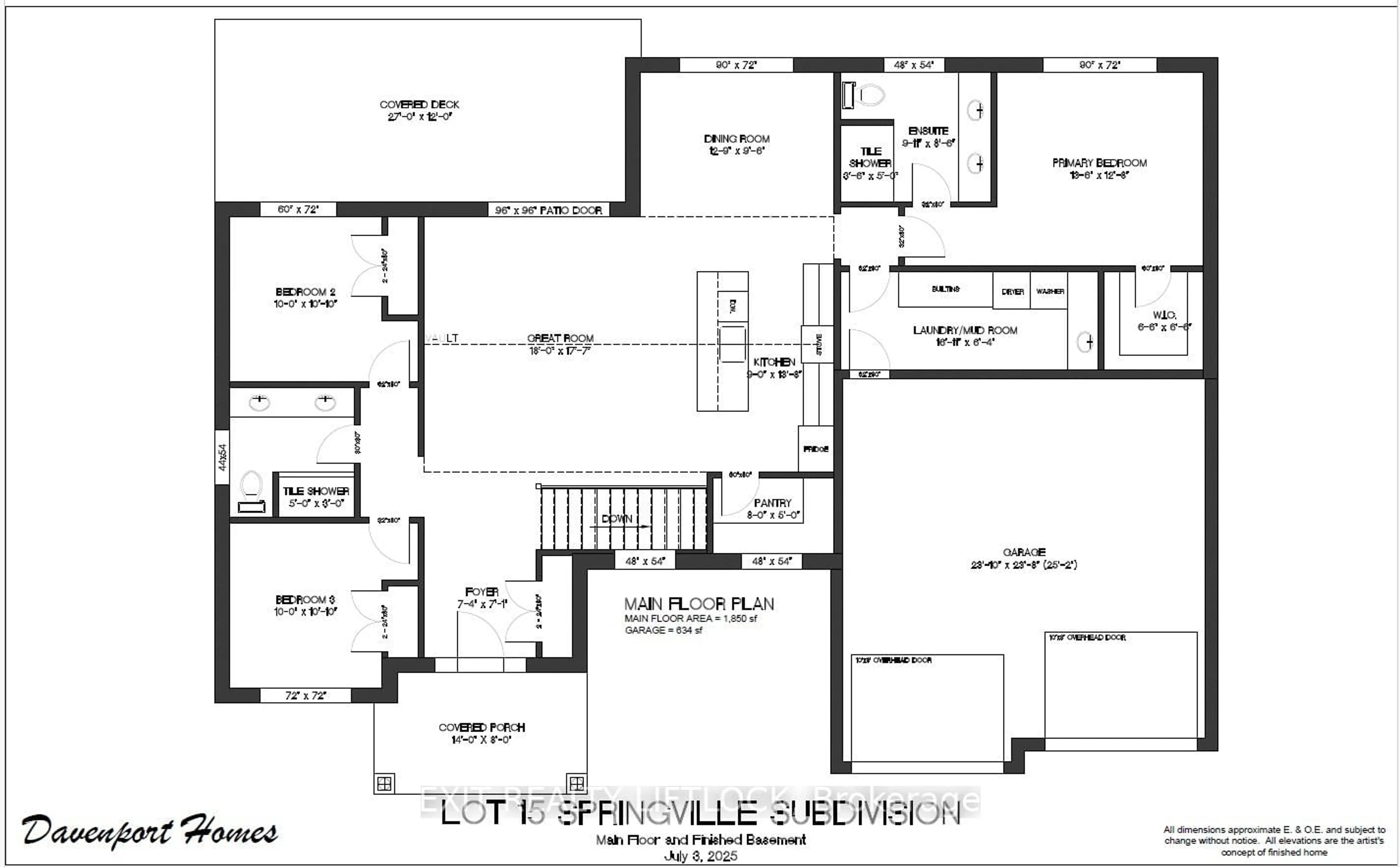 Floor plan for 1906 Davenport Rd, Cavan Monaghan Ontario L0A 1C0