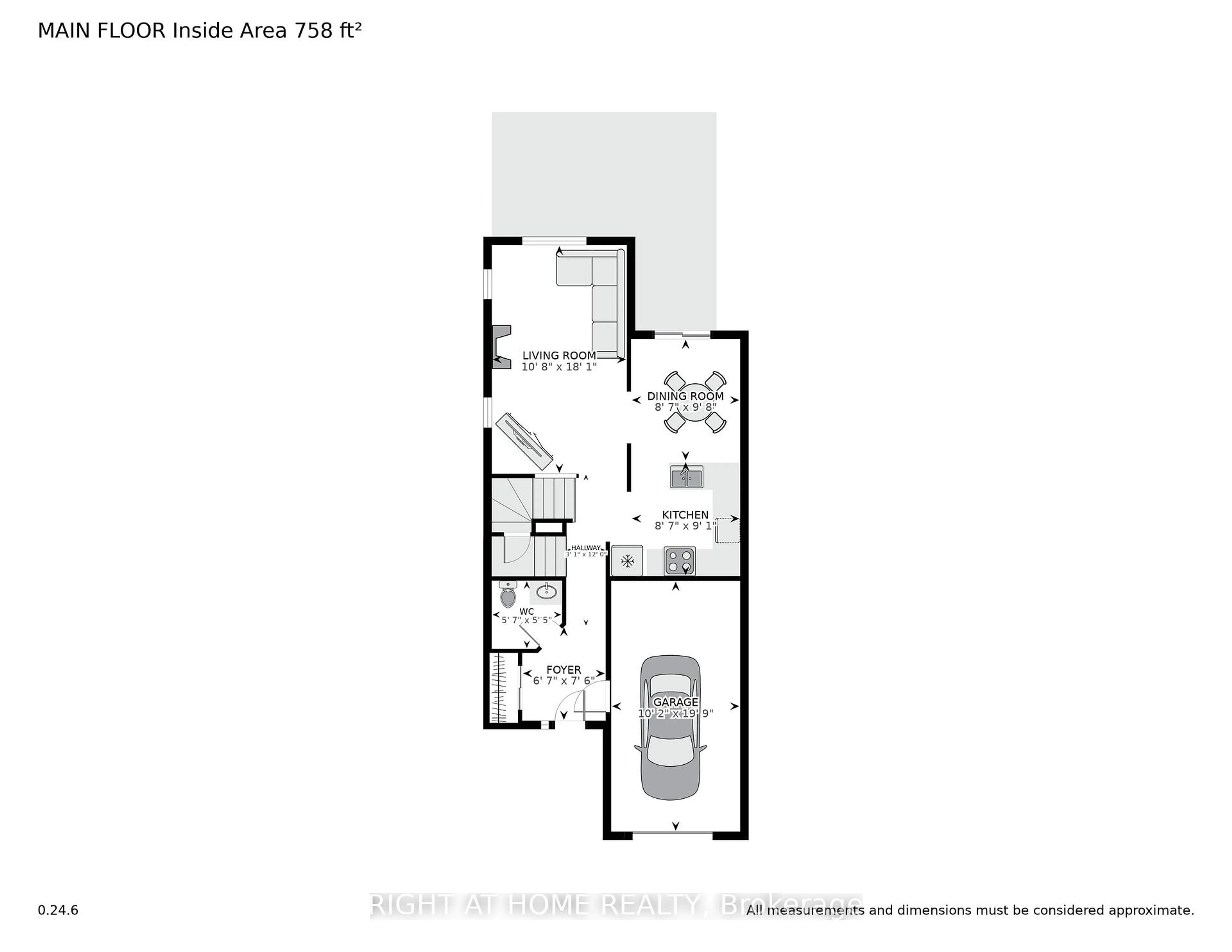 Floor plan for 40 Chillico Dr, Guelph Ontario N1K 1Y8