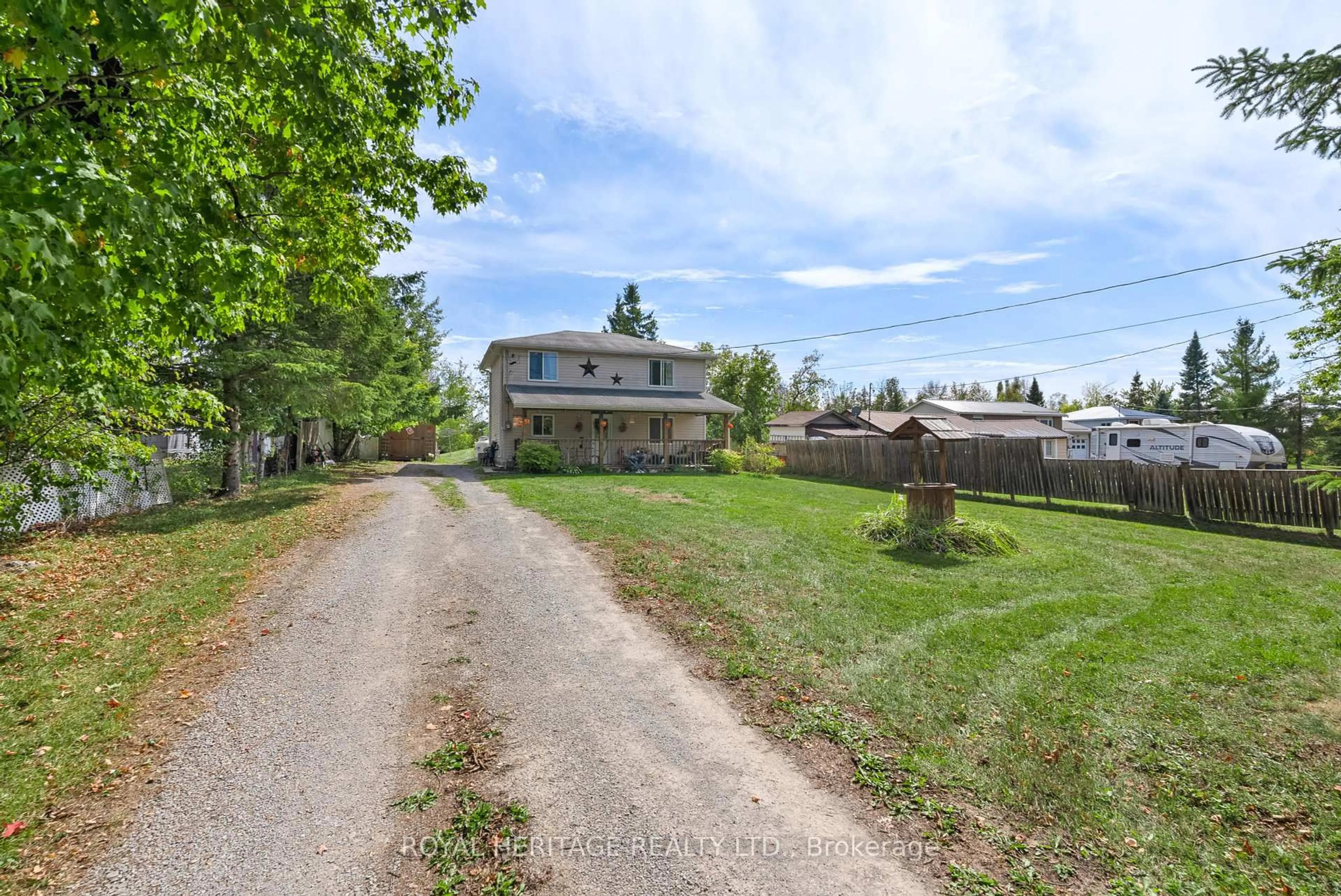 A pic from outside/outdoor area/front of a property/back of a property/a pic from drone, street for 26 Robinson Ave, Kawartha Lakes Ontario K0M 2B0