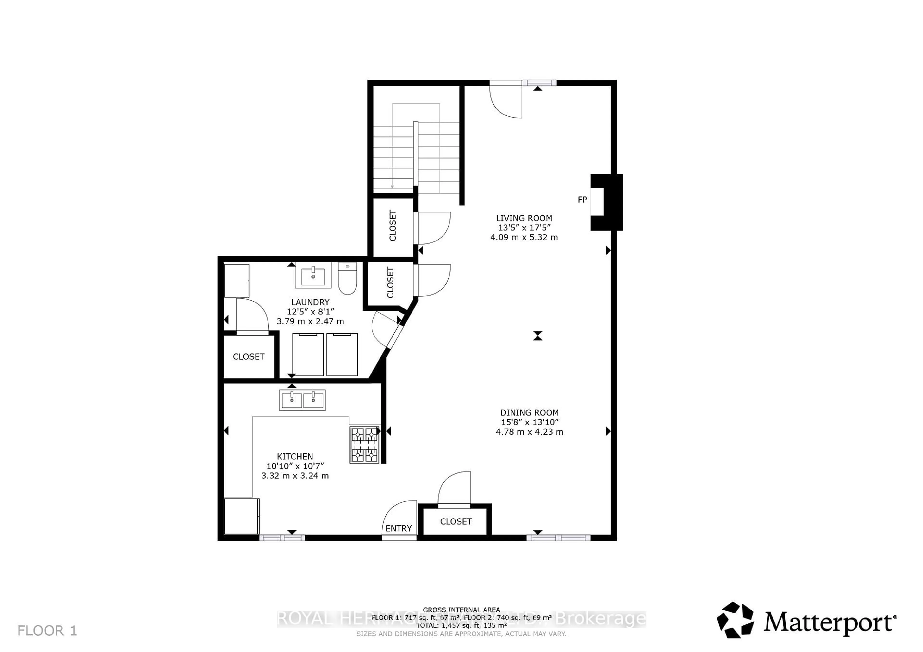 Floor plan for 26 Robinson Ave, Kawartha Lakes Ontario K0M 2B0