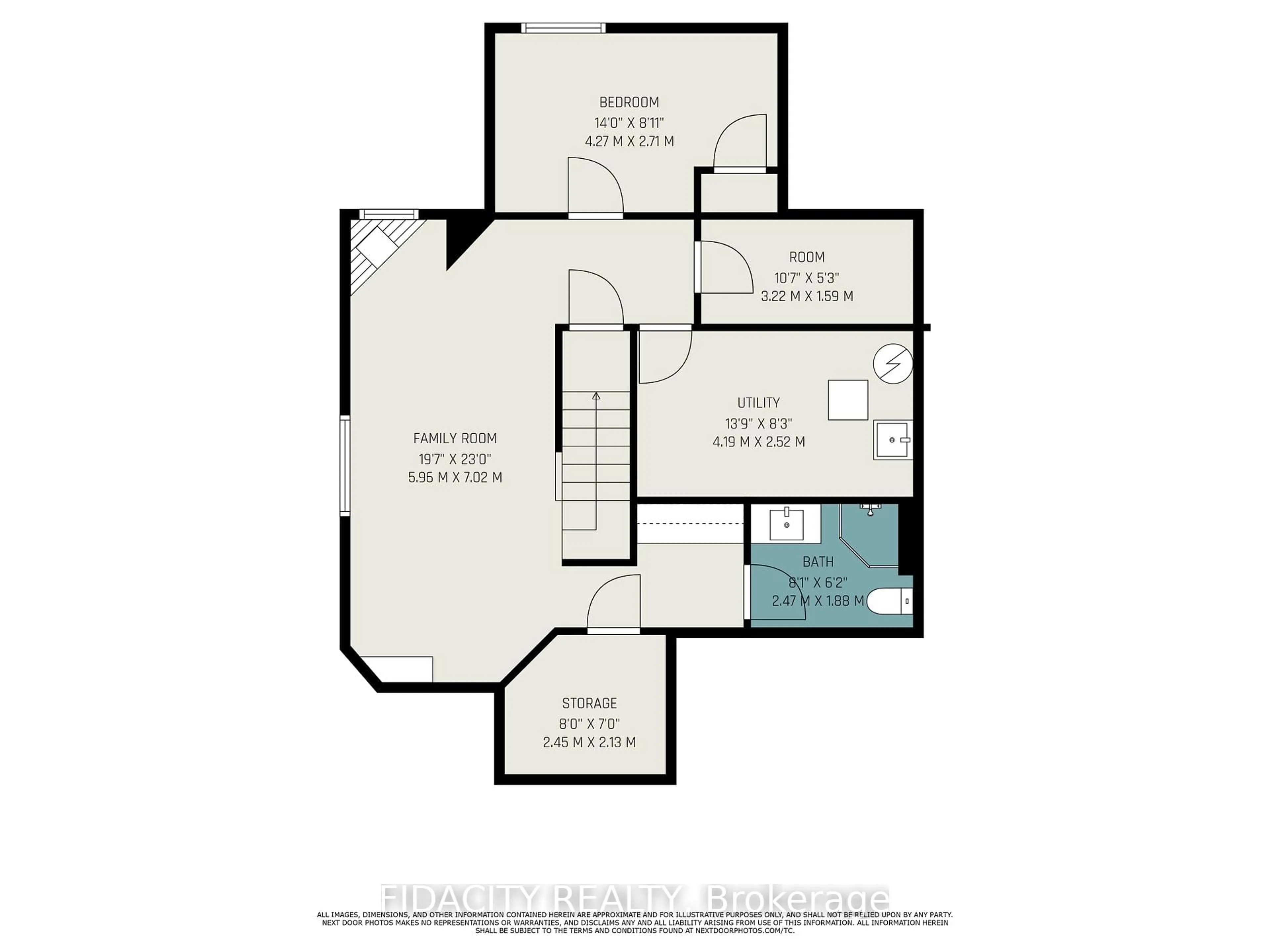 Floor plan for 45 Rowe Dr, Kanata Ontario K2L 3Y9