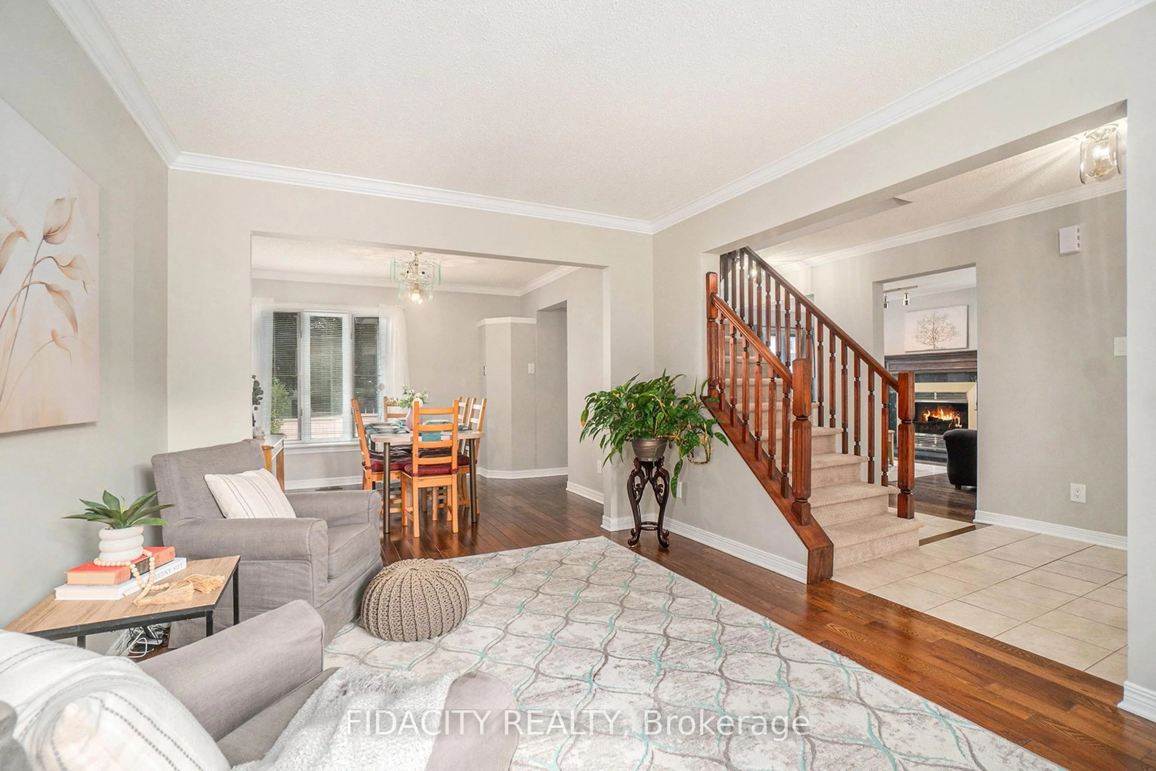 Living room with furniture, unknown for 45 Rowe Dr, Kanata Ontario K2L 3Y9