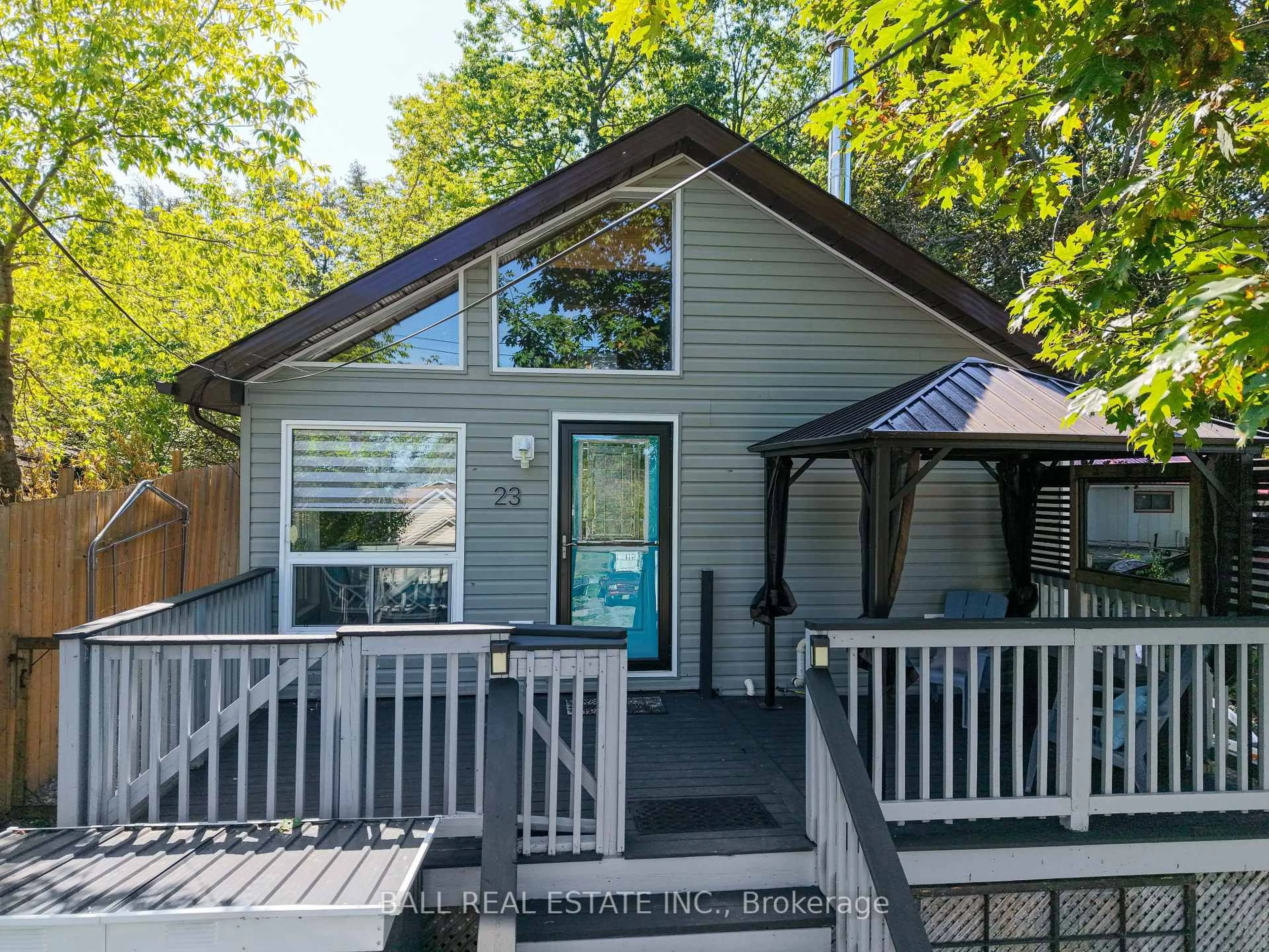 Home with vinyl exterior material, unknown for 23 Hotel Rd, Kawartha Lakes Ontario K0M 1L0