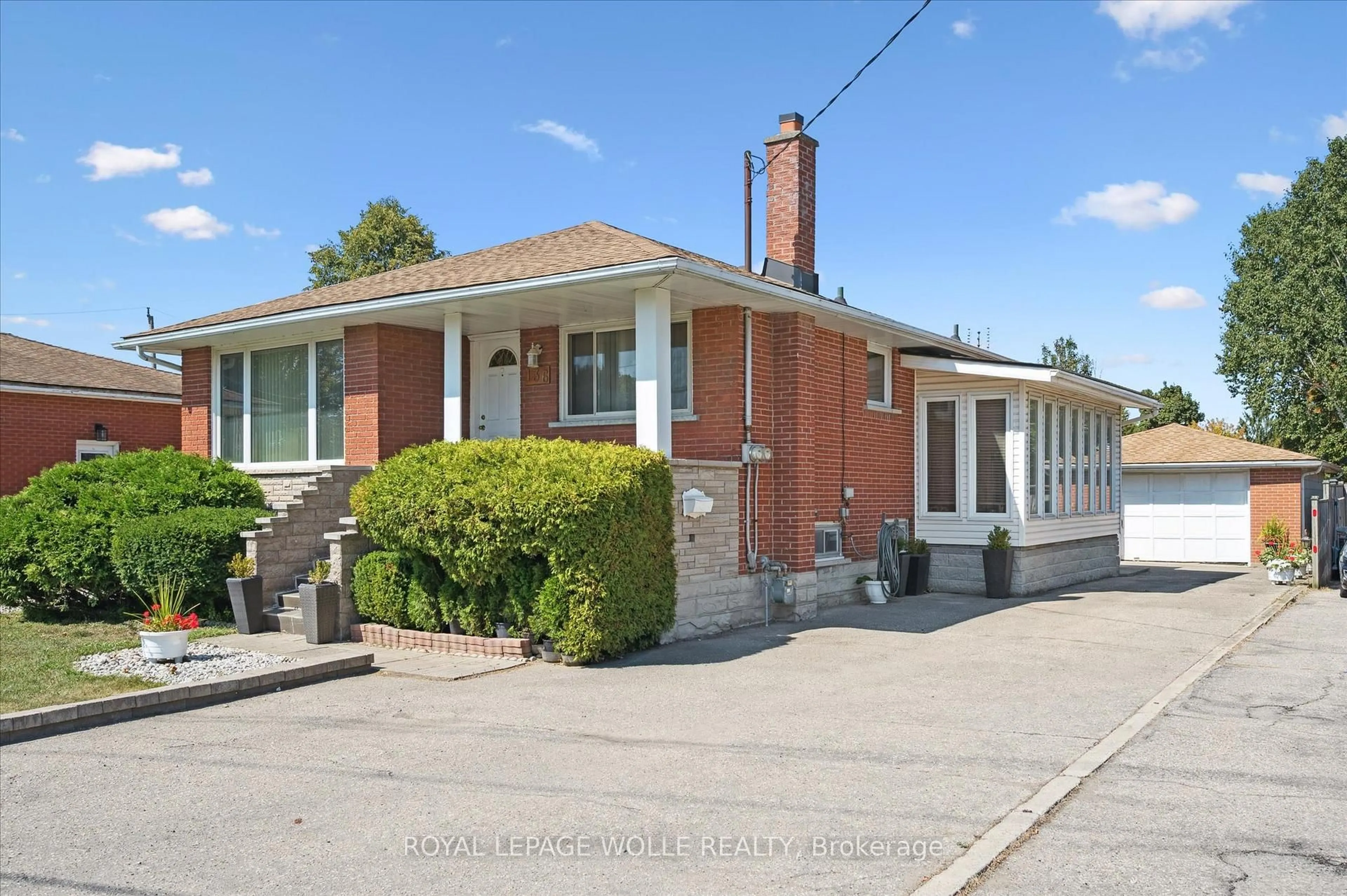 Home with brick exterior material, street for 136 Fairway Rd, Kitchener Ontario N2A 2N6