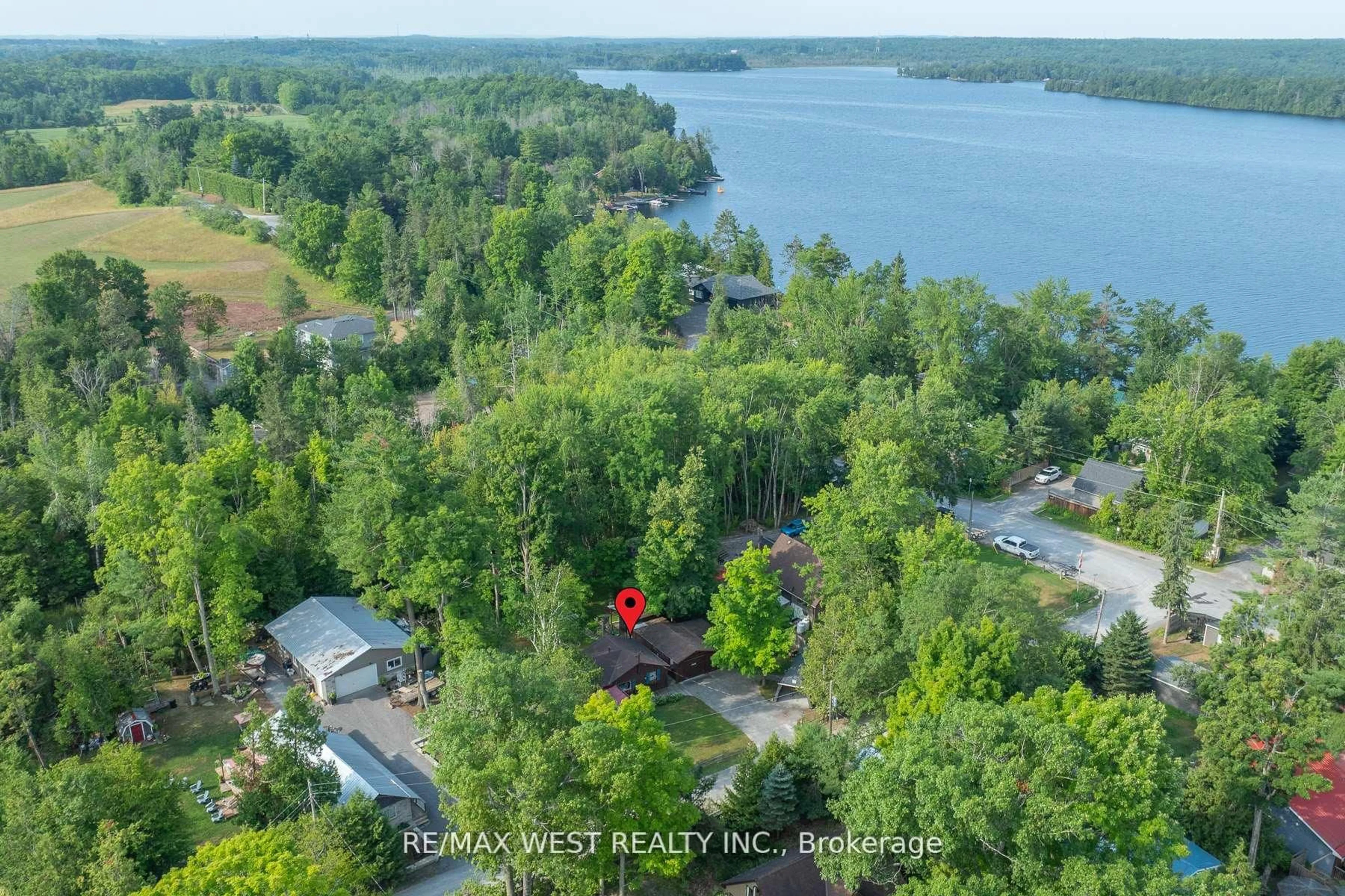 A pic from outside/outdoor area/front of a property/back of a property/a pic from drone, water/lake/river/ocean view for 11 Fire Route 33, Havelock-Belmont-Methuen Ontario K0L 1Z0