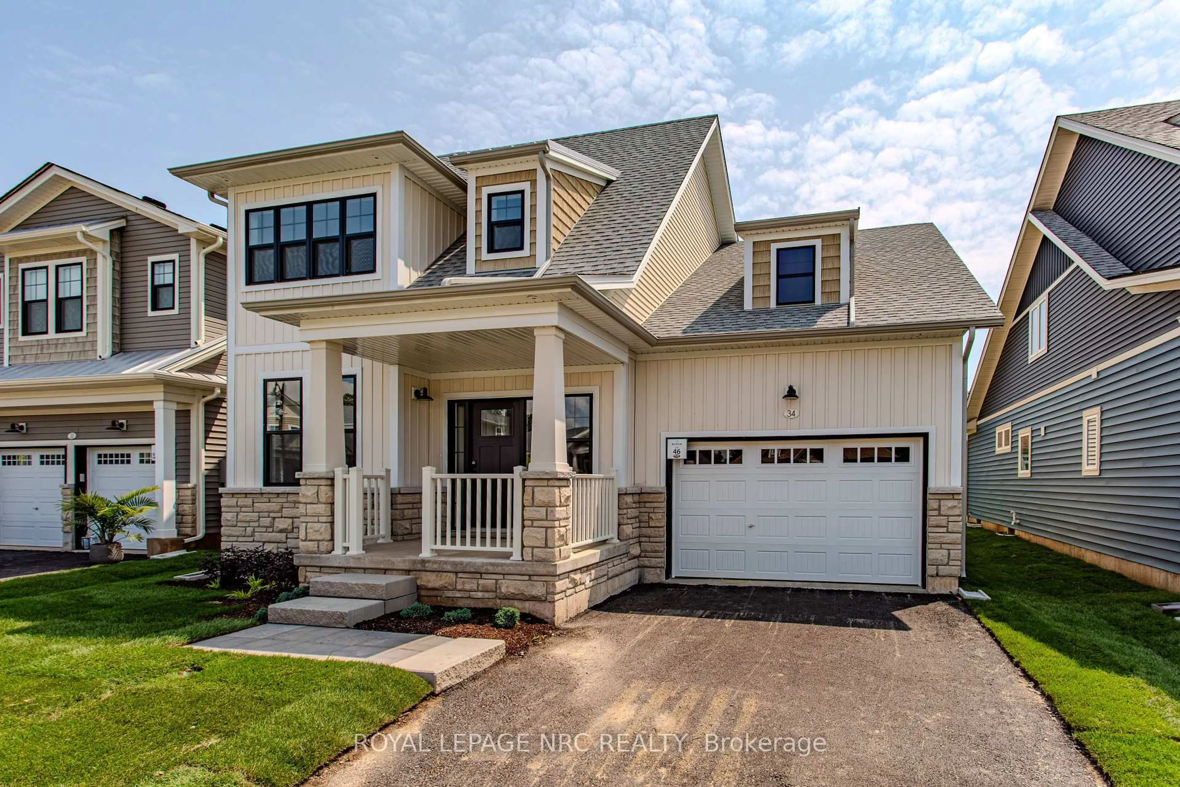 Home with brick exterior material, street for 63 Beachwalk Cres, Fort Erie Ontario L0S 1B0