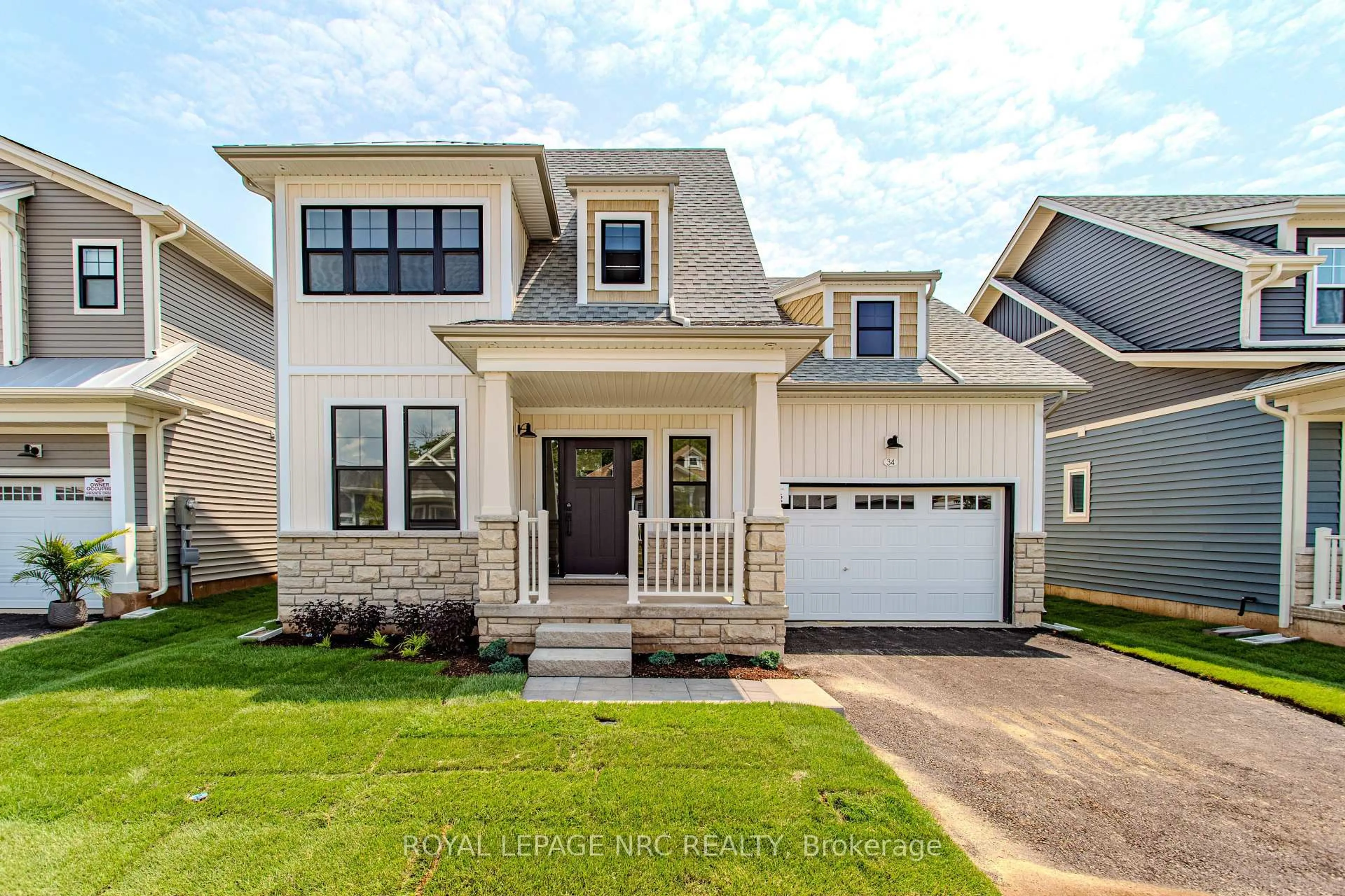 Home with vinyl exterior material, street for 63 Beachwalk Cres, Fort Erie Ontario L0S 1B0