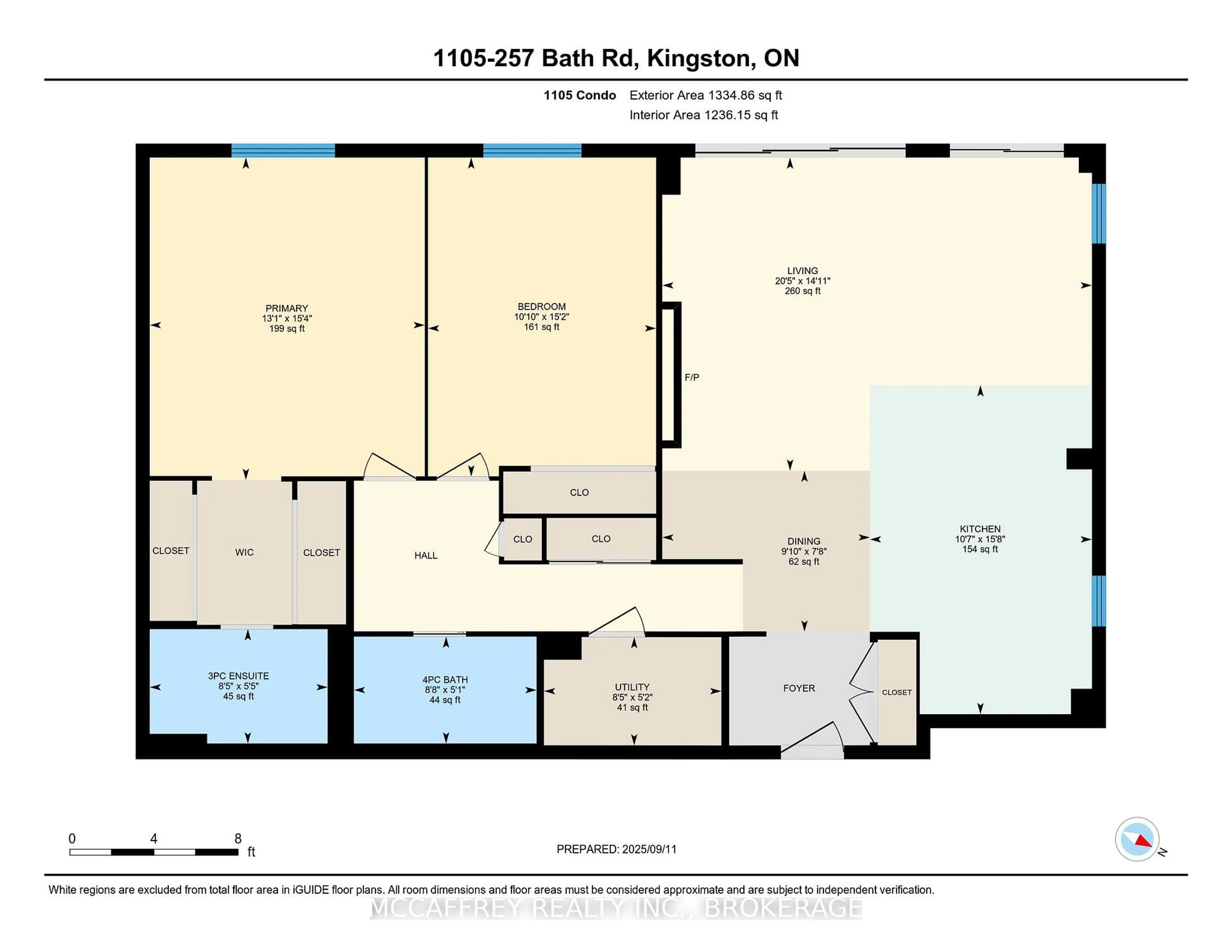 Floor plan for 257 Bath Rd, Kingston Ontario K7M 7T3