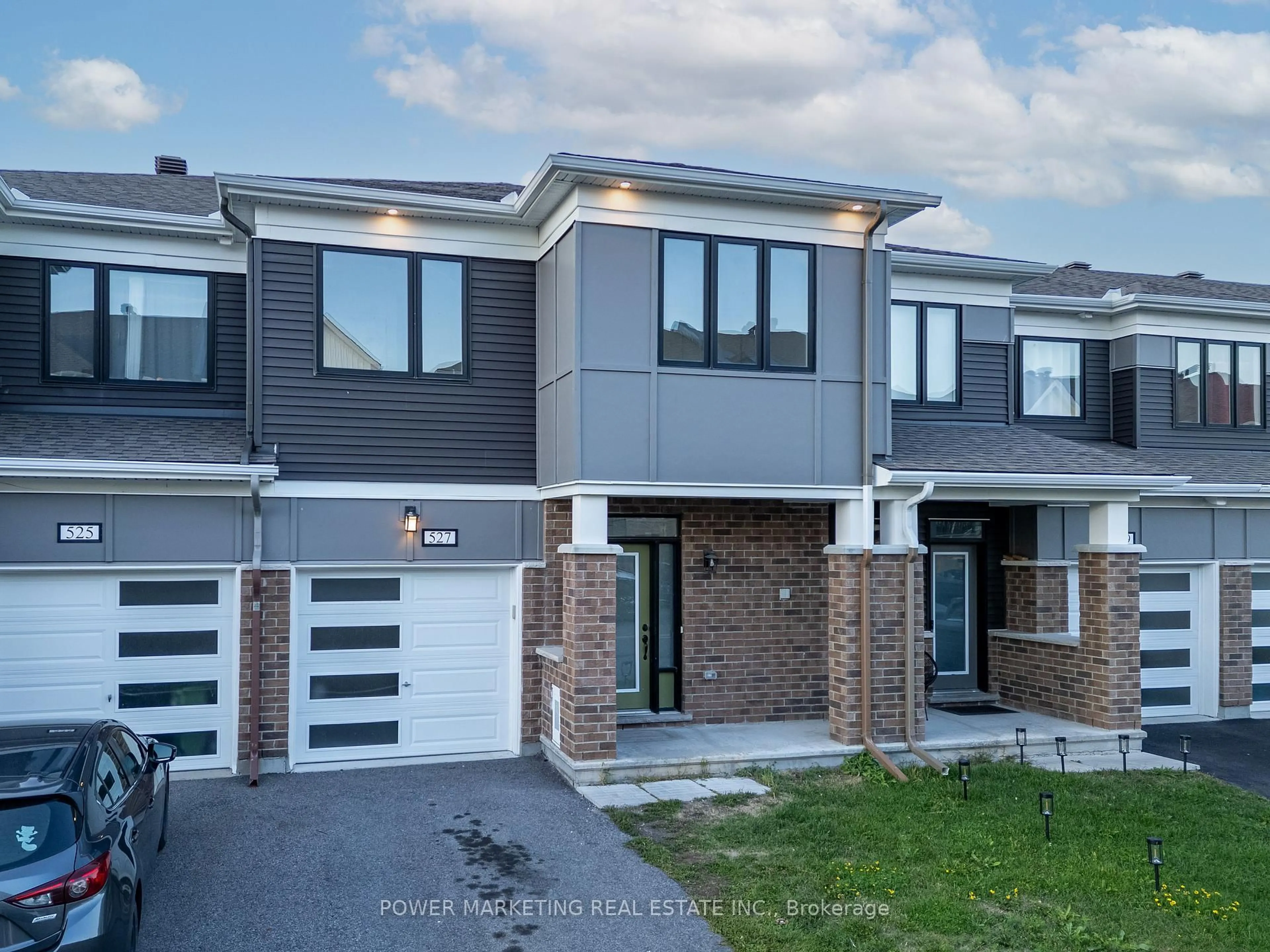 Home with brick exterior material, street for 527 Catleaf Row, Ottawa Ontario K4A 5J2