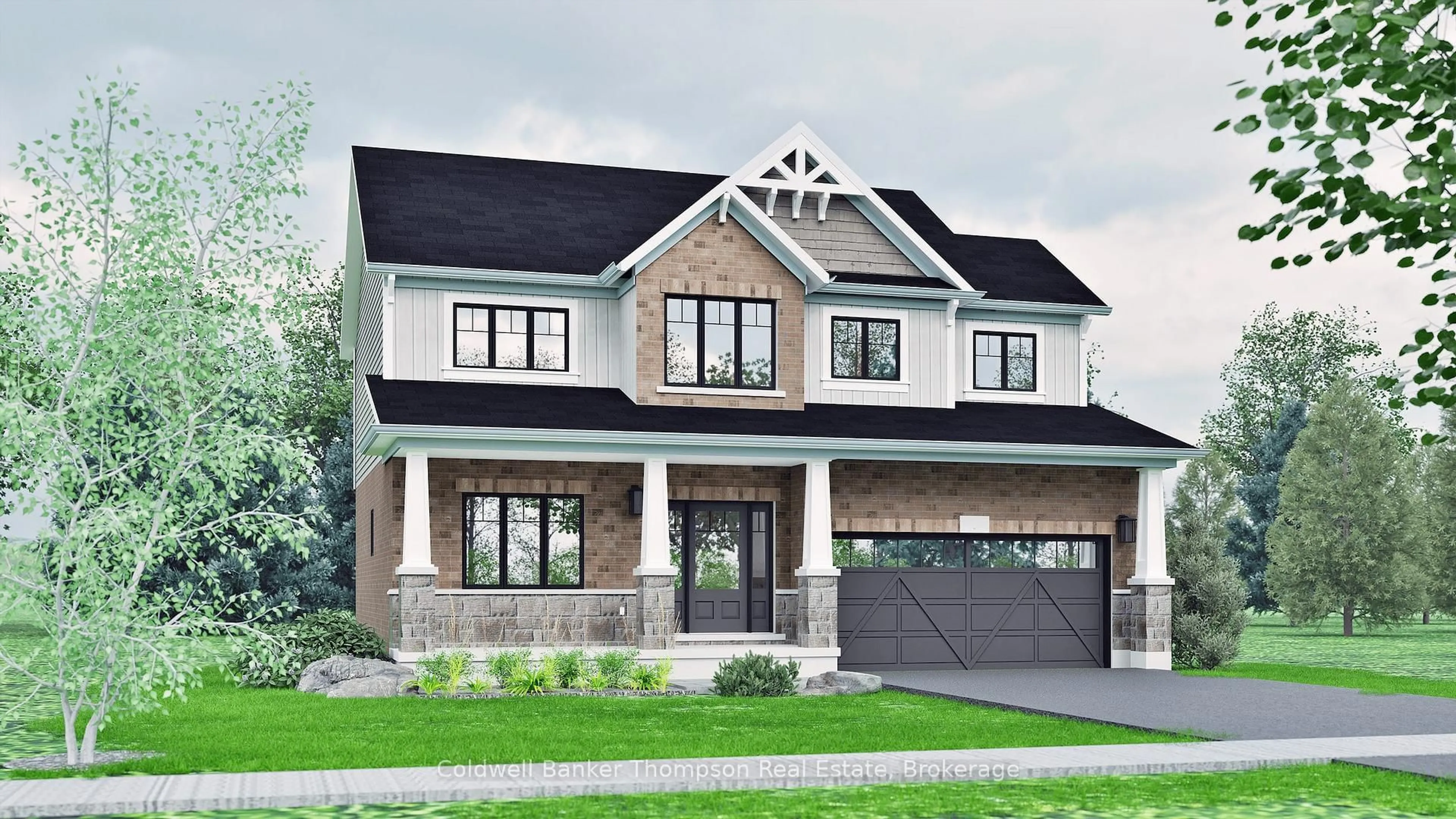 Home with brick exterior material, street for 7 Green Dr, Huntsville Ontario P1H 0K7