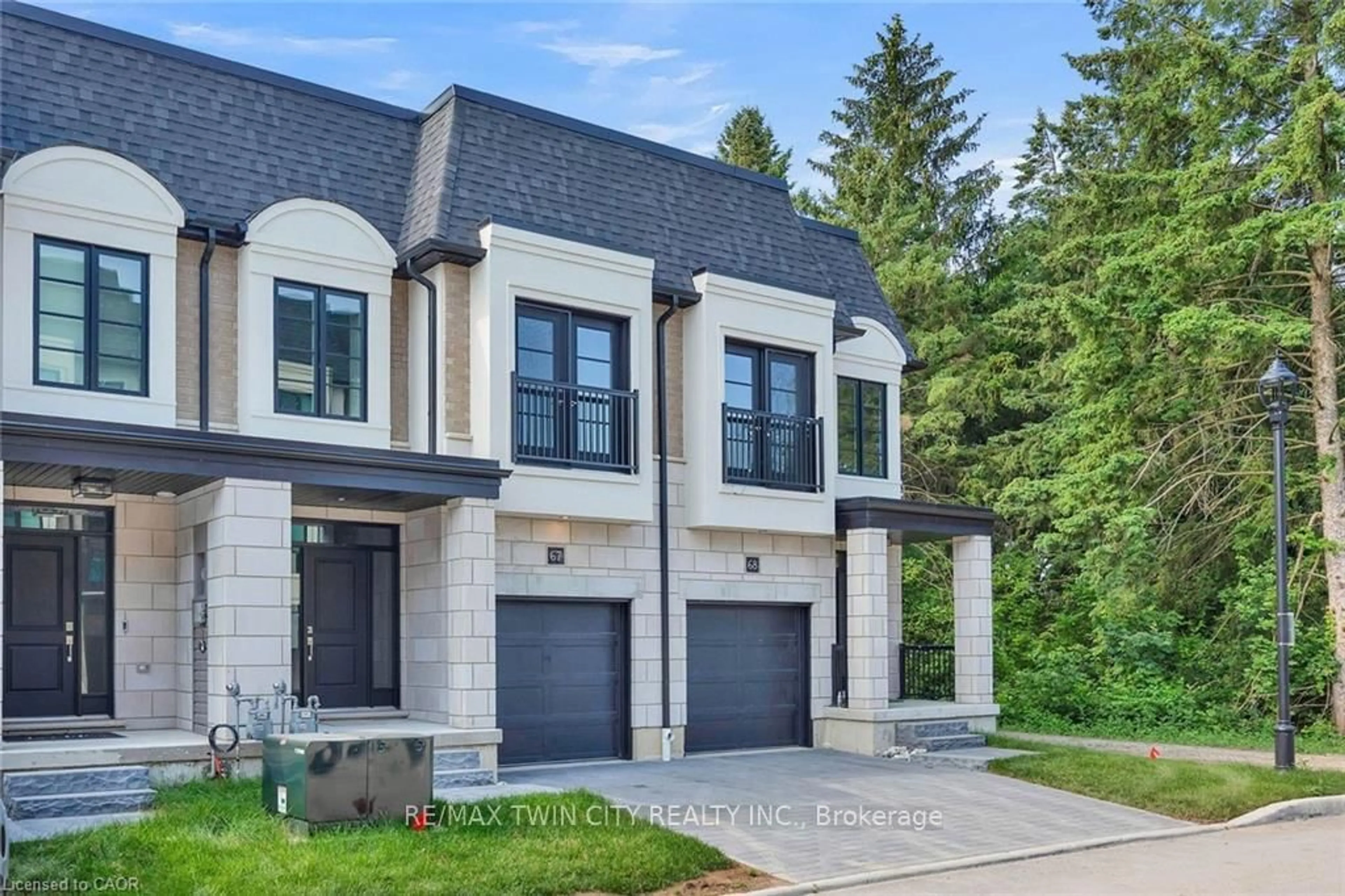 Home with brick exterior material, street for 143 ELGIN St #67, Cambridge Ontario N1R 0E1
