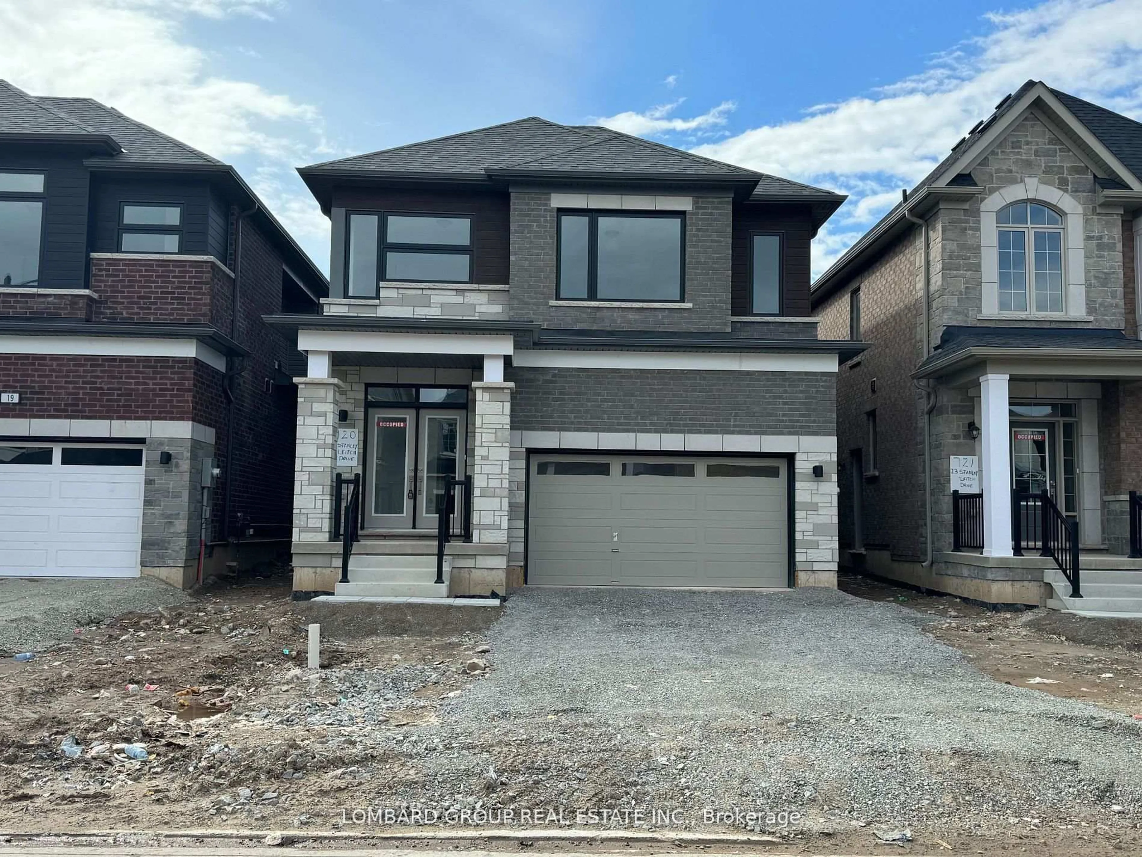 Home with brick exterior material, street for 21 Stanley Leitch Dr, Erin Ontario N0B 1T0
