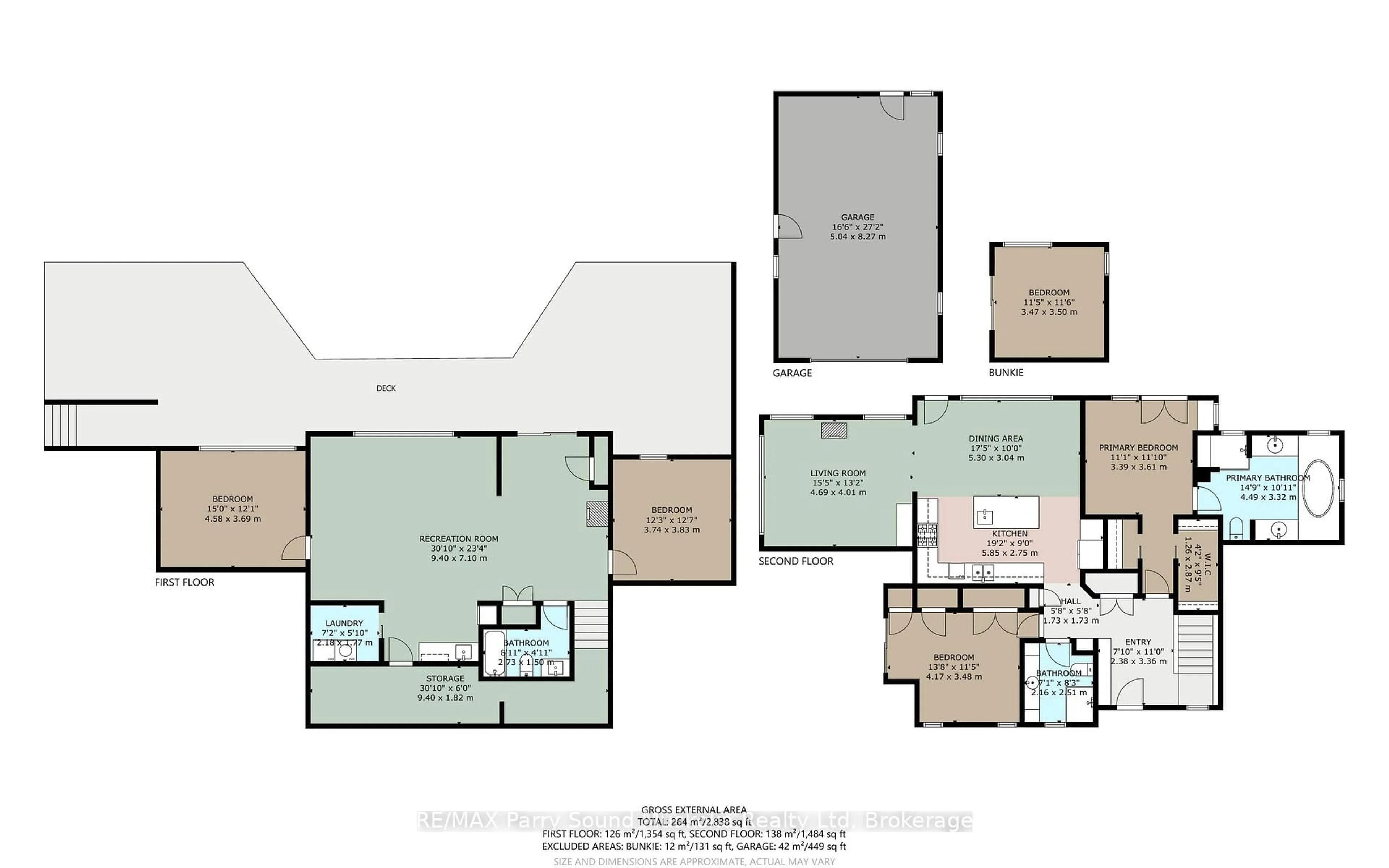 Floor plan for 51 Deerfield Rd, McKellar Ontario P2A 0B4