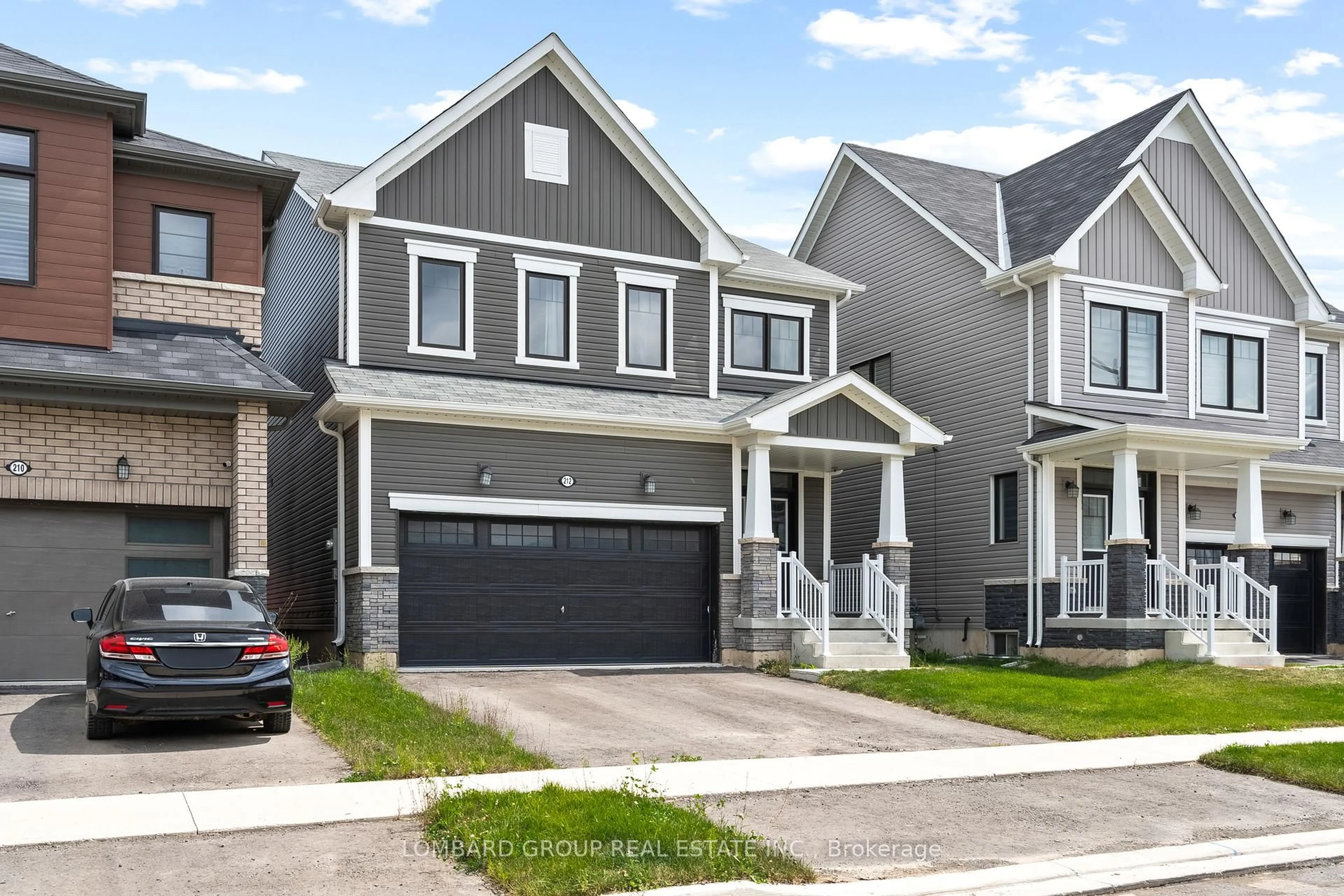 Home with brick exterior material, street for 212 Vanilla Tr, Thorold Ontario L2V 0L3