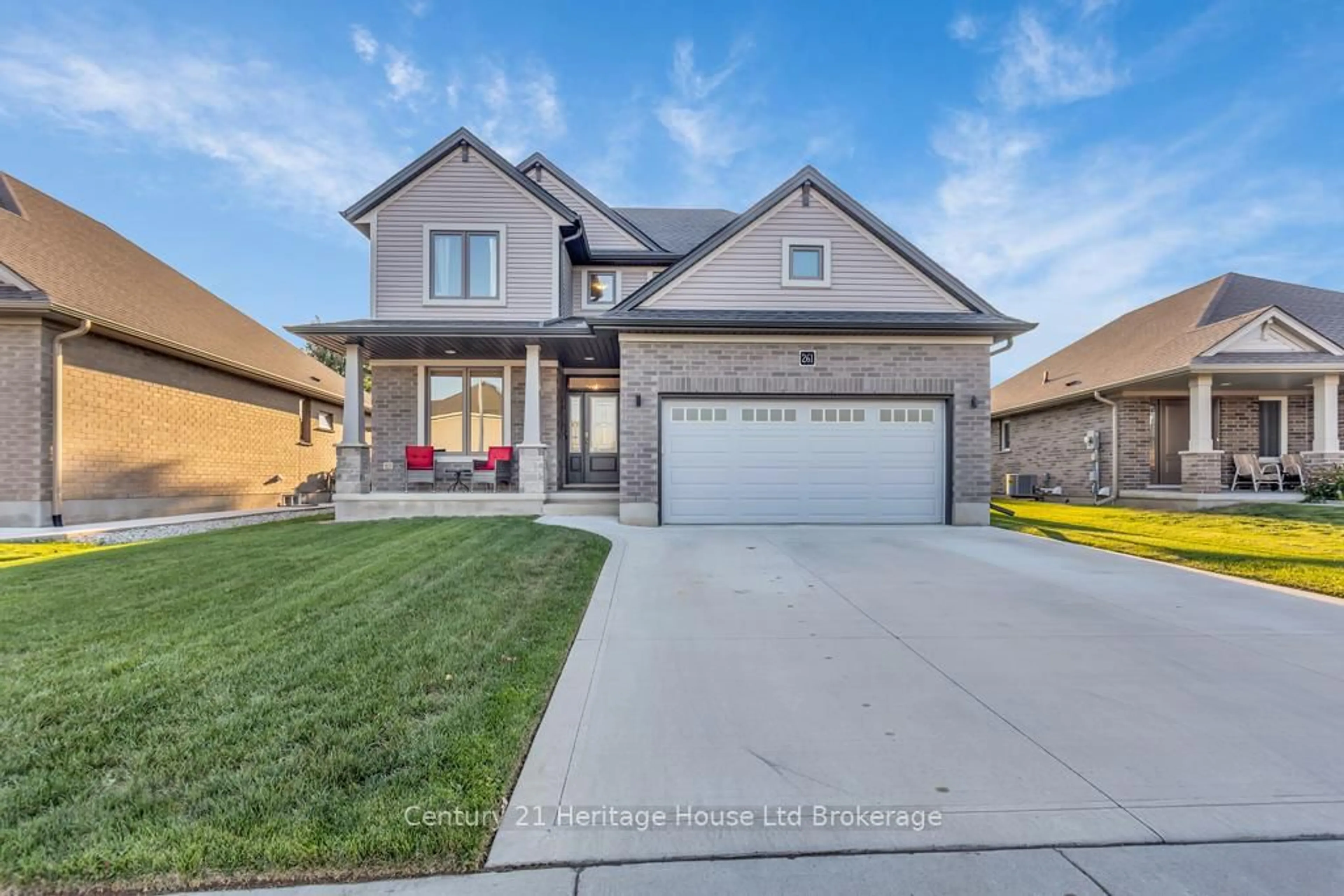 Home with brick exterior material, street for 261 Wilson Ave, Tillsonburg Ontario N4G 0H3