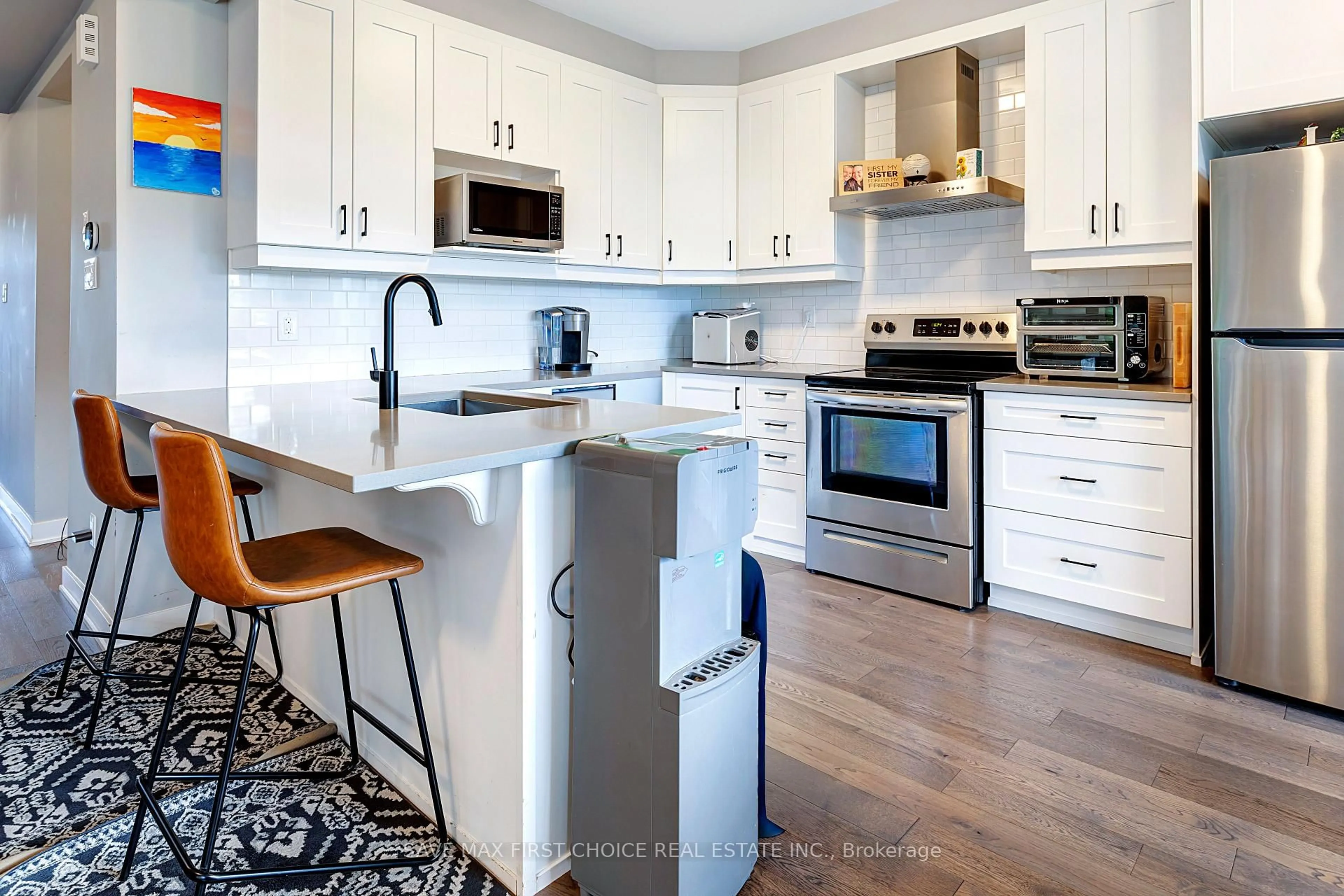 Open concept kitchen, ceramic/tile floor for 2070 WINSOME Terr, Orleans Ontario K4A 5M9