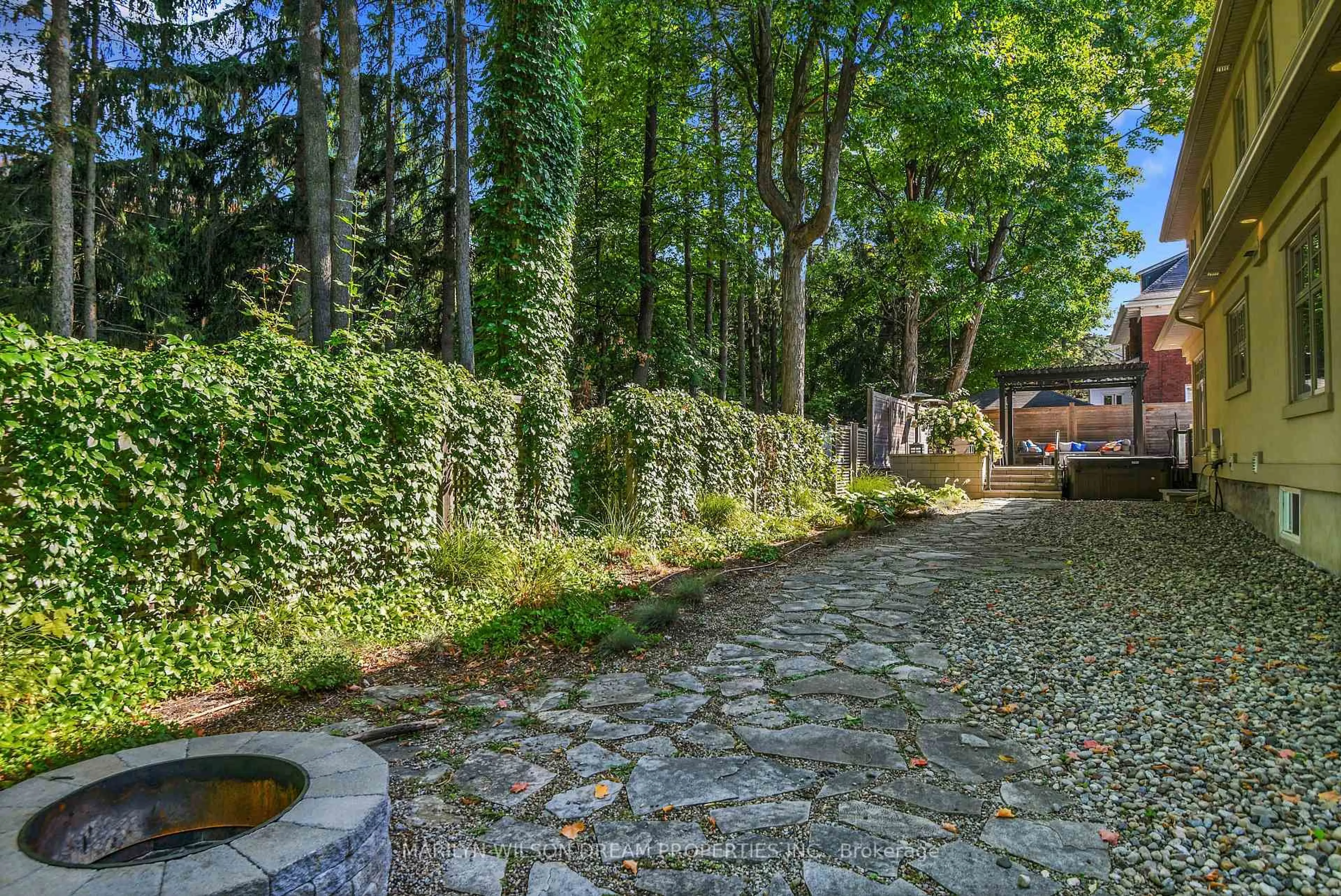 Patio, forest/trees view for 29 Mackinnon Rd, Ottawa Ontario K1M 0G4