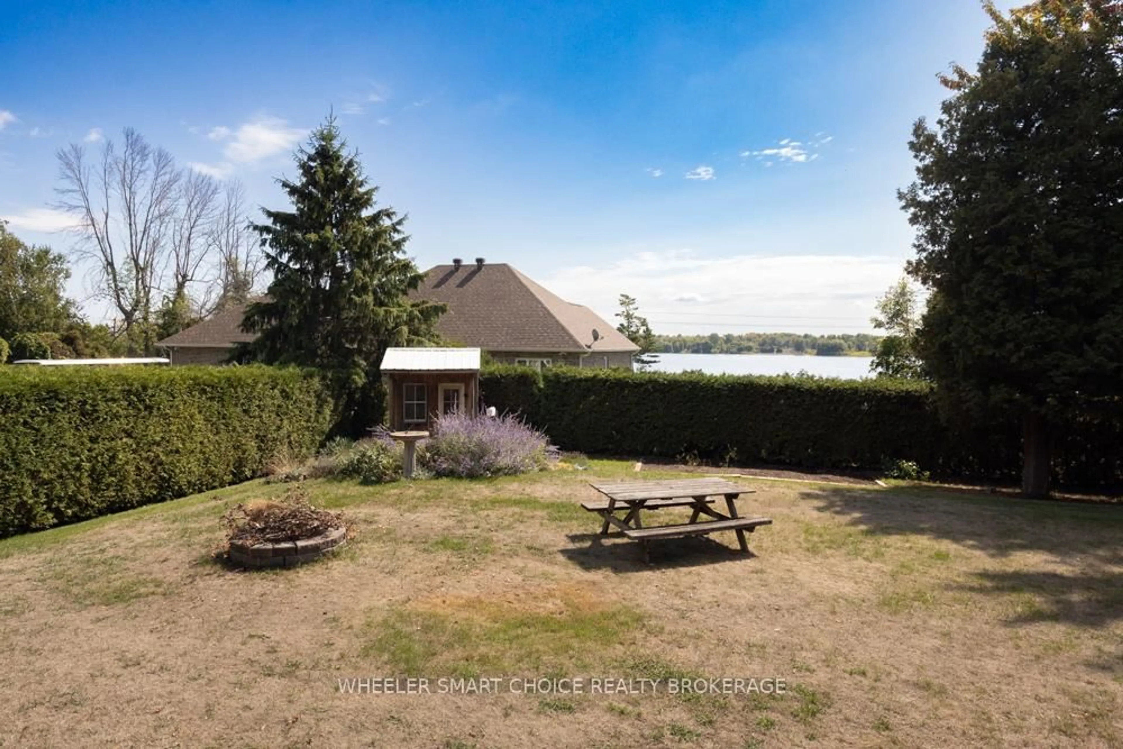 Patio, water/lake/river/ocean view for 15206 Colonial Dr, South Stormont Ontario K0C 1M0