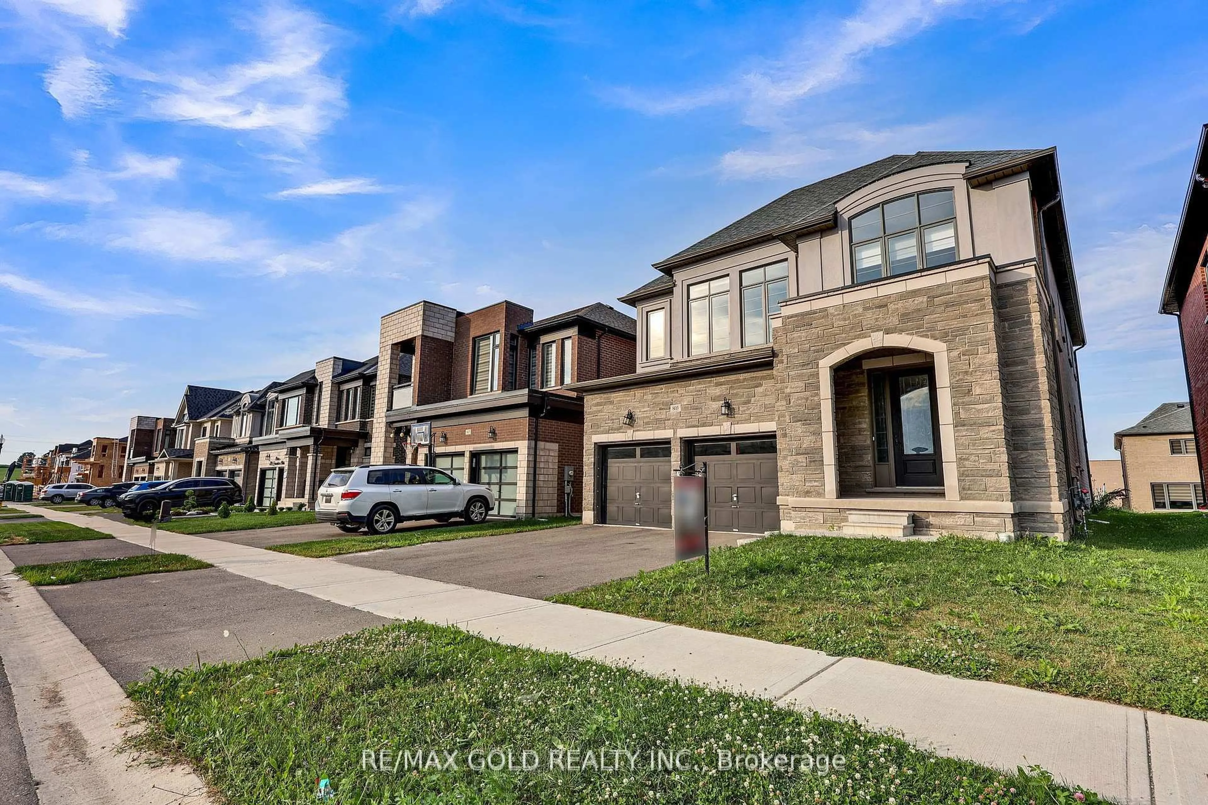 Home with brick exterior material, street for 803 Queenston Blvd, Woodstock Ontario N4T 0M5