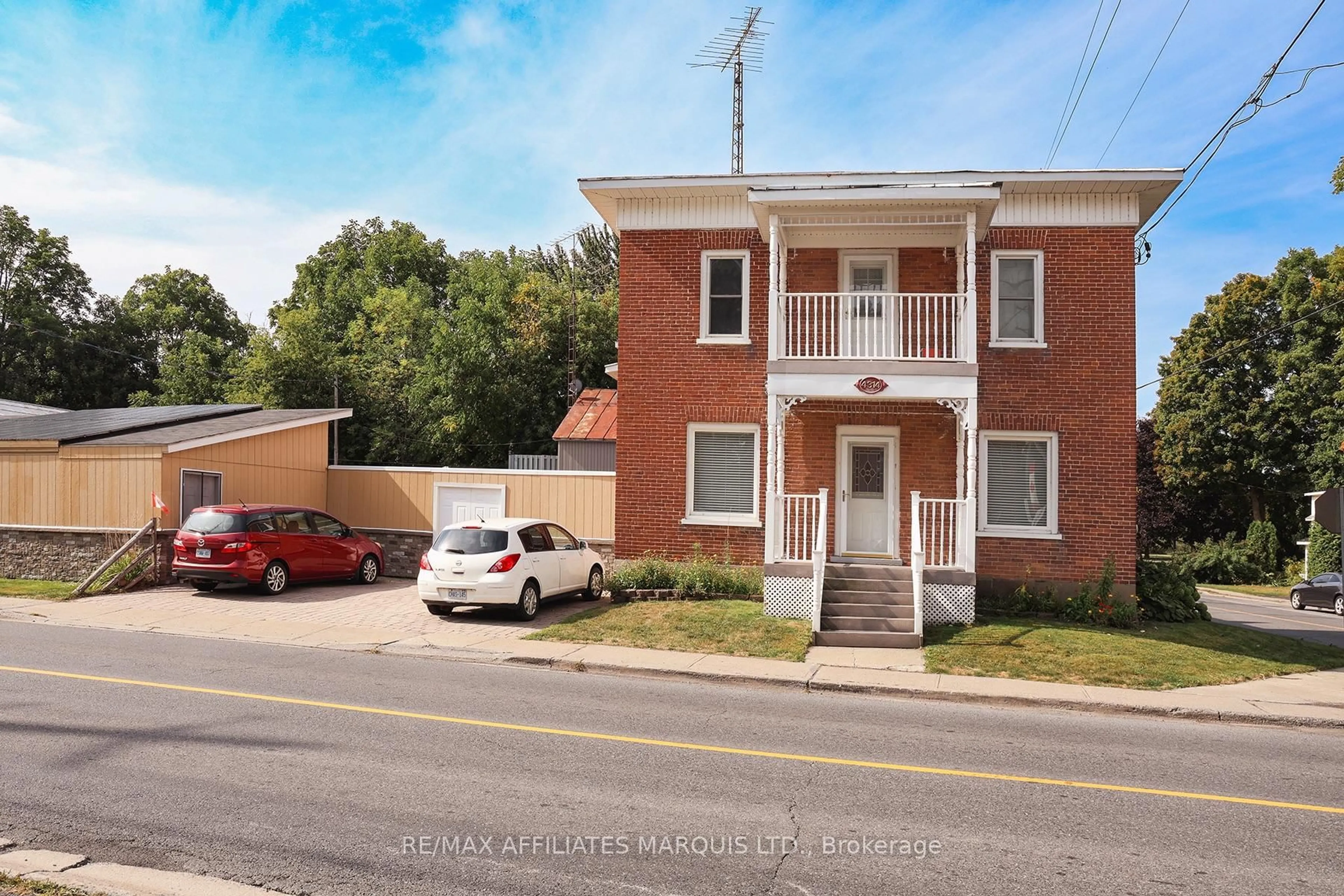 Home with brick exterior material, street for 4314 COUNTY ROAD 31 Rd, South Dundas Ontario K0C 2H0
