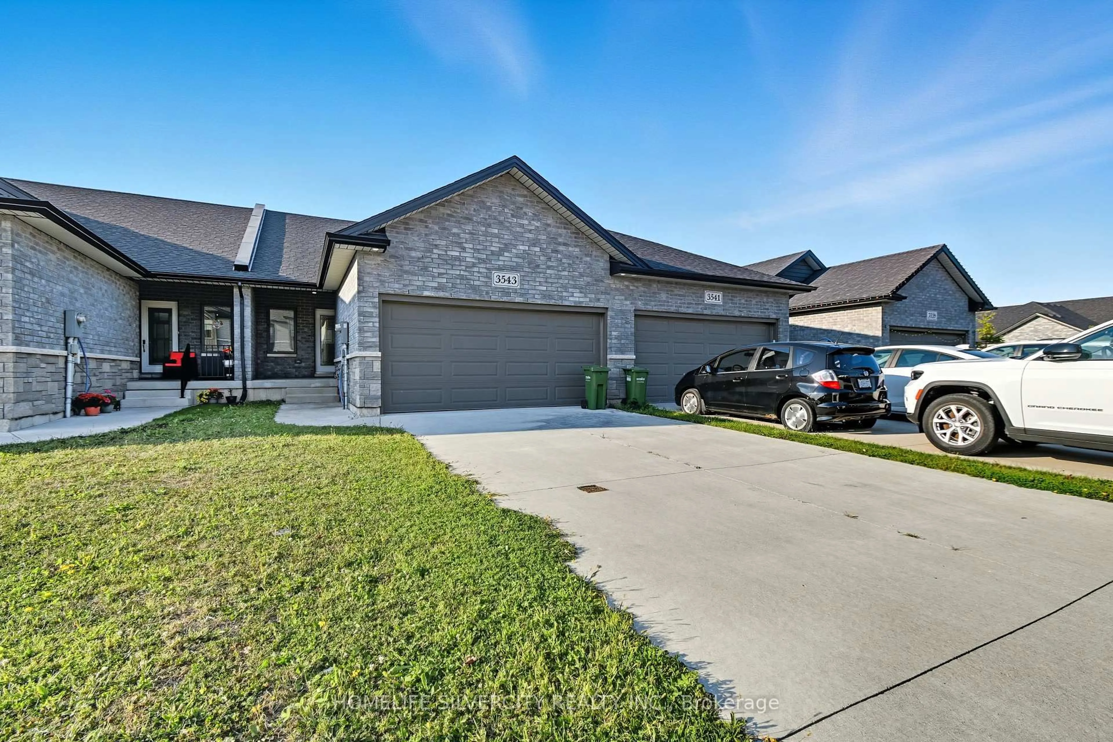 Home with brick exterior material, street for 3543 Hallee Cres, Windsor Ontario N8W 0B2