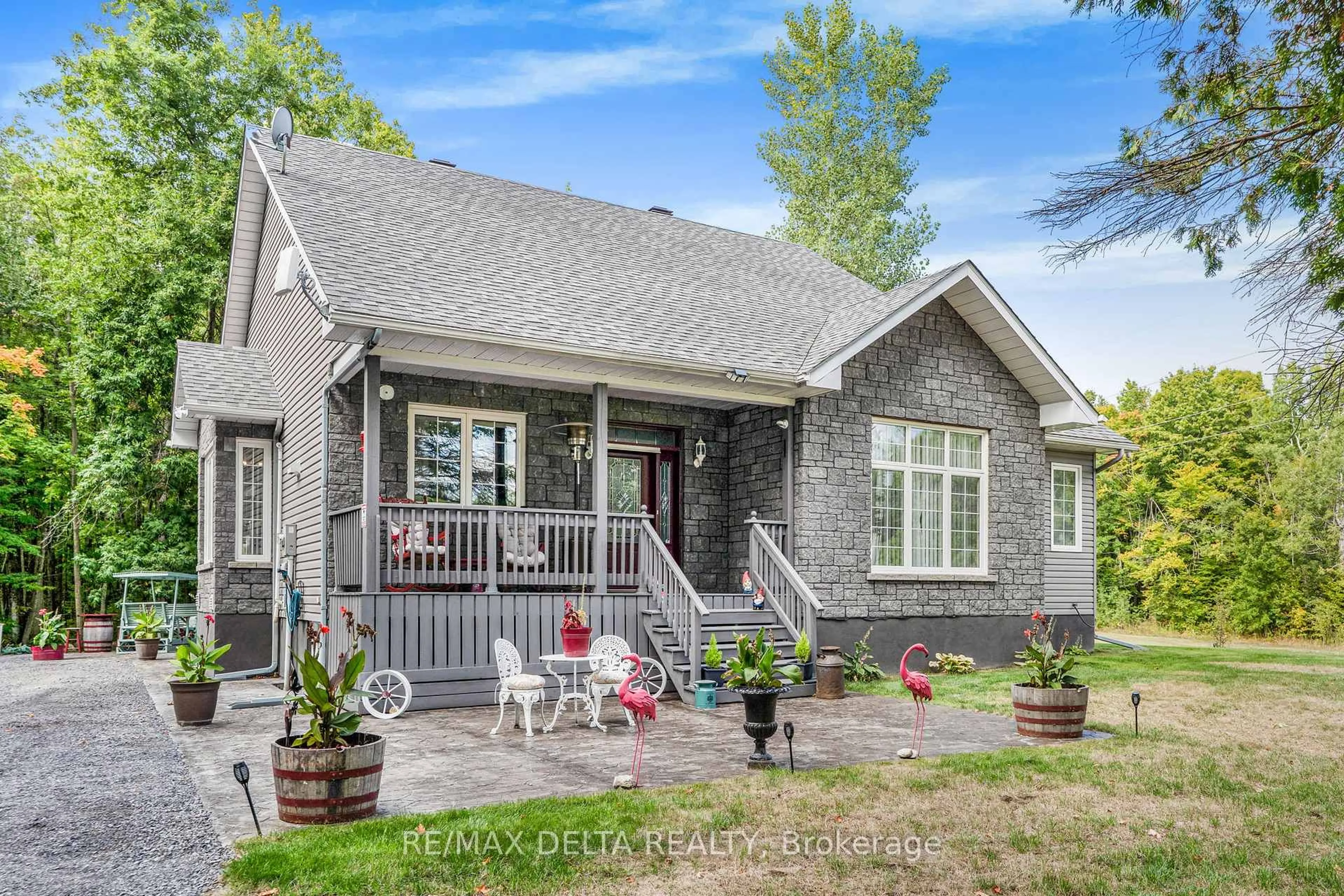 Home with brick exterior material, street for 4688 Avonmore Rd, South Stormont Ontario K0C 1P0