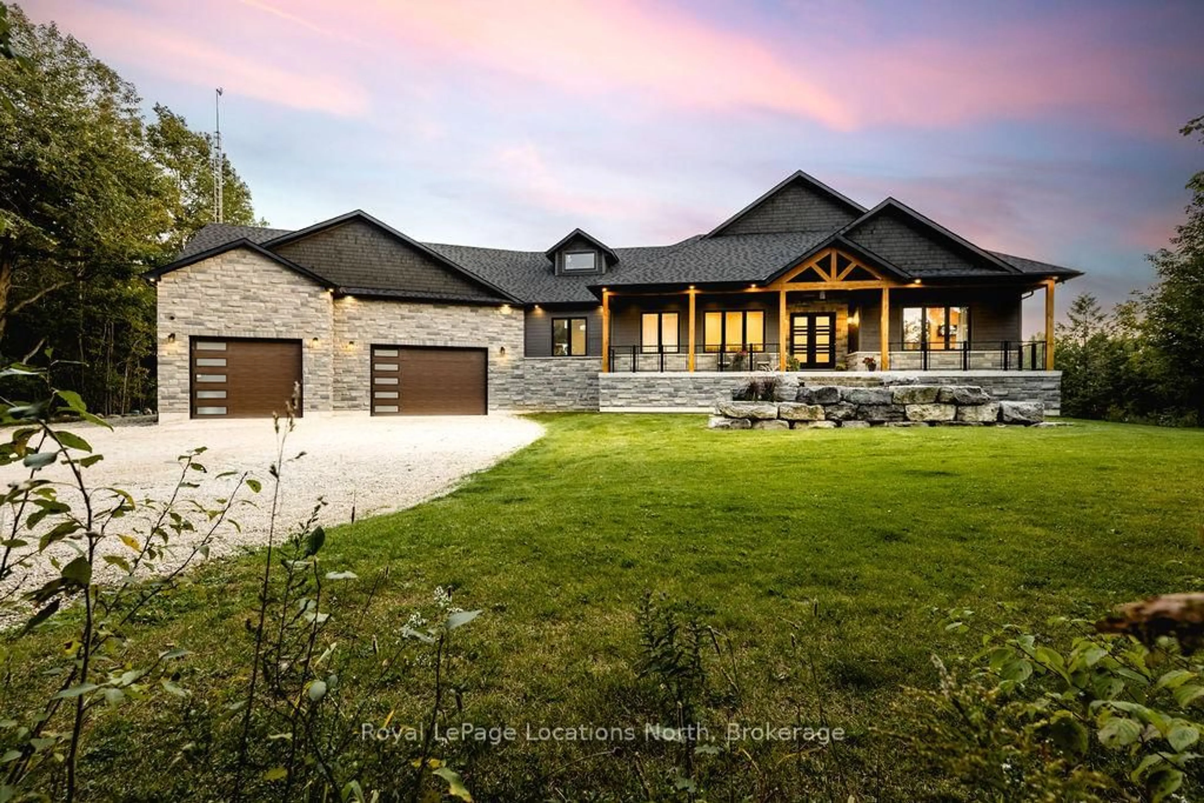 Home with brick exterior material, mountain view for 429540 8th B Concession, Grey Highlands Ontario N0C 1M0