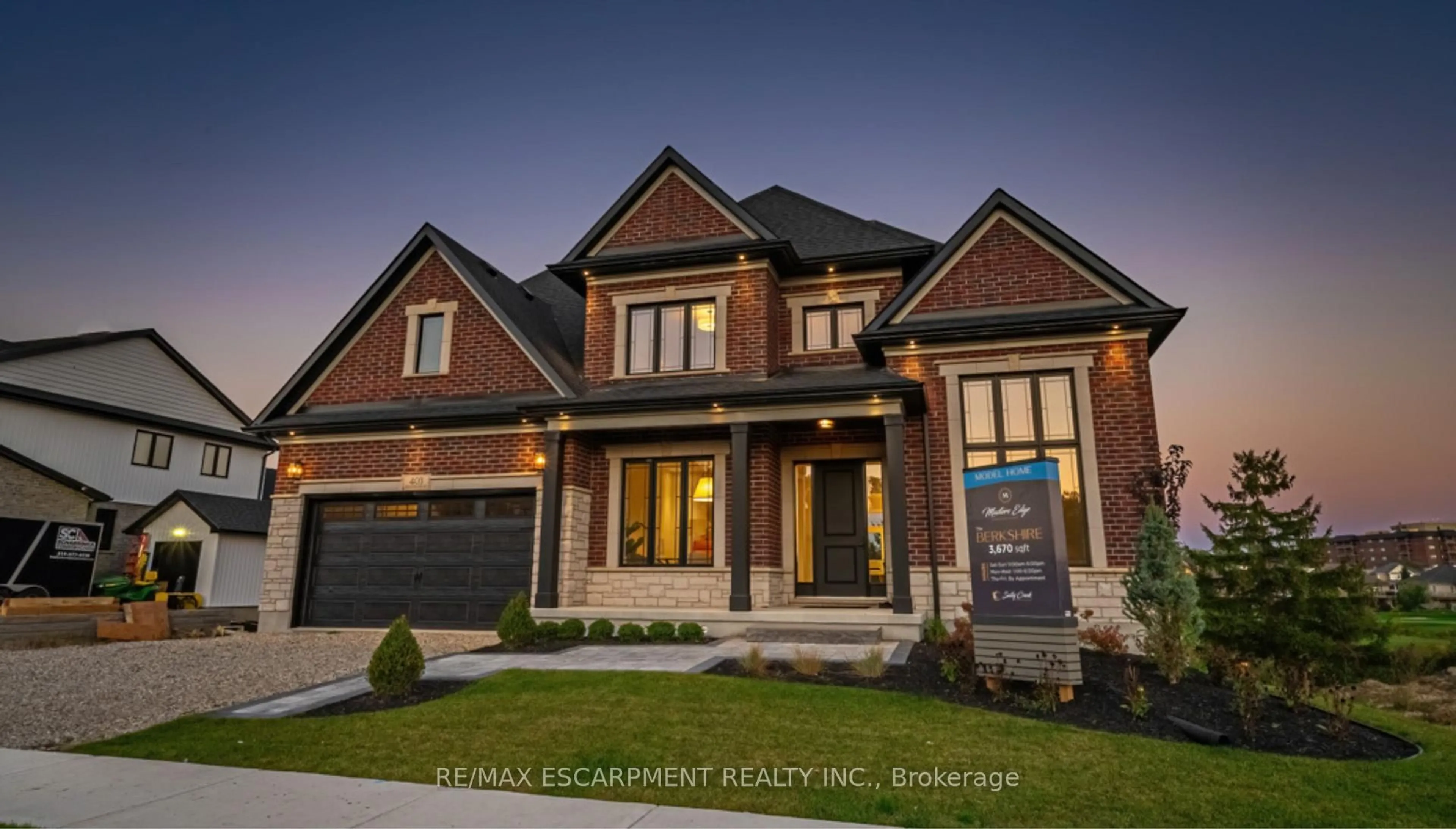 Home with brick exterior material, street for 427 Masters Dr, Woodstock Ontario N4T 0L2