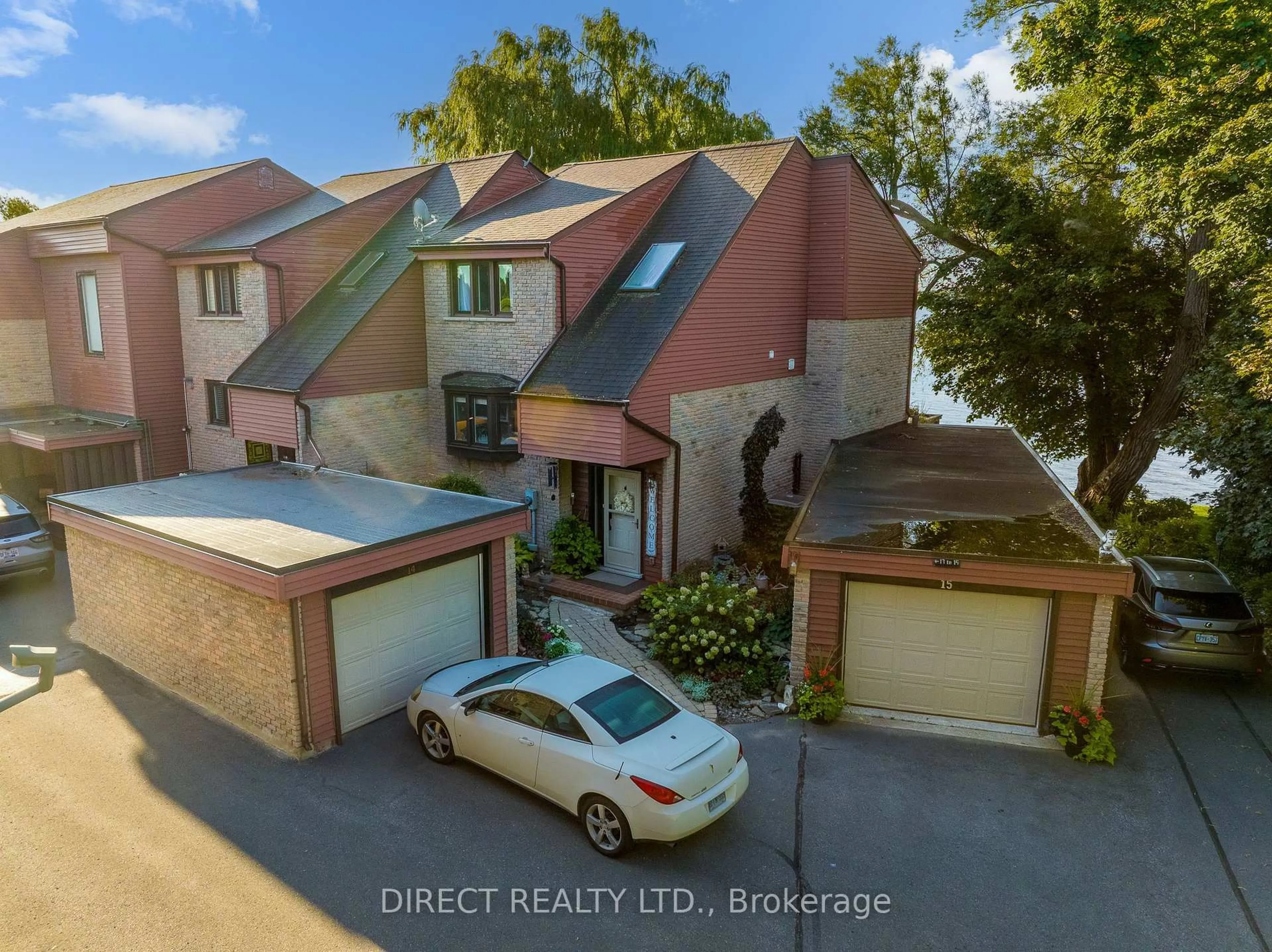 A pic from outside/outdoor area/front of a property/back of a property/a pic from drone, street for 1798 Old Hwy 2 Highway #15, Quinte West Ontario K8N 4Z2