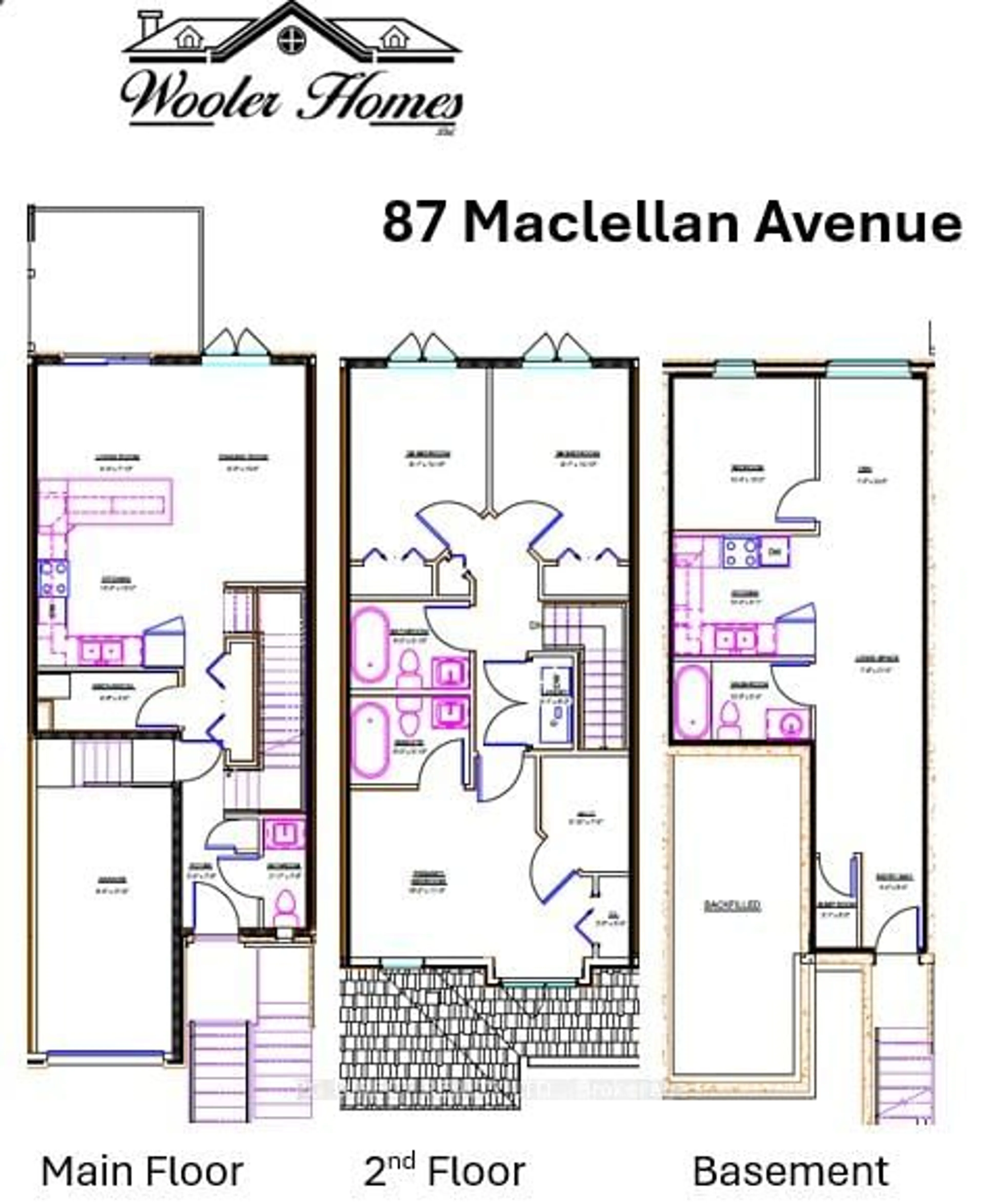Floor plan for 87 Maclellan Ave, Quinte West Ontario K8V 5H5
