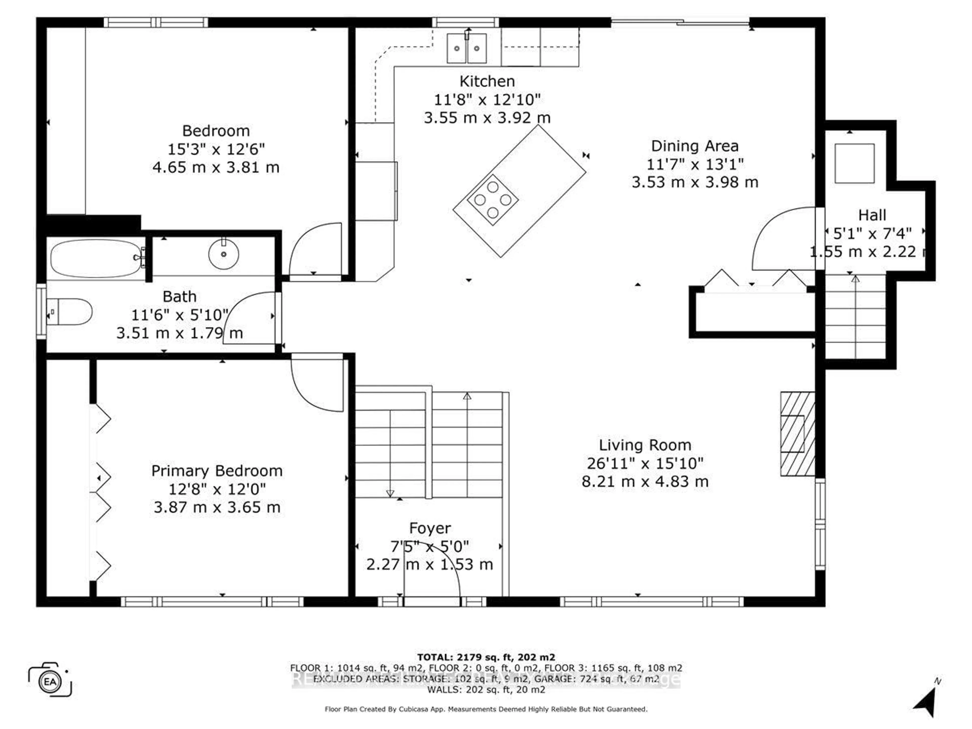 Floor plan for 2144 Route 500 Rd, The Nation Ontario K0A 1W0