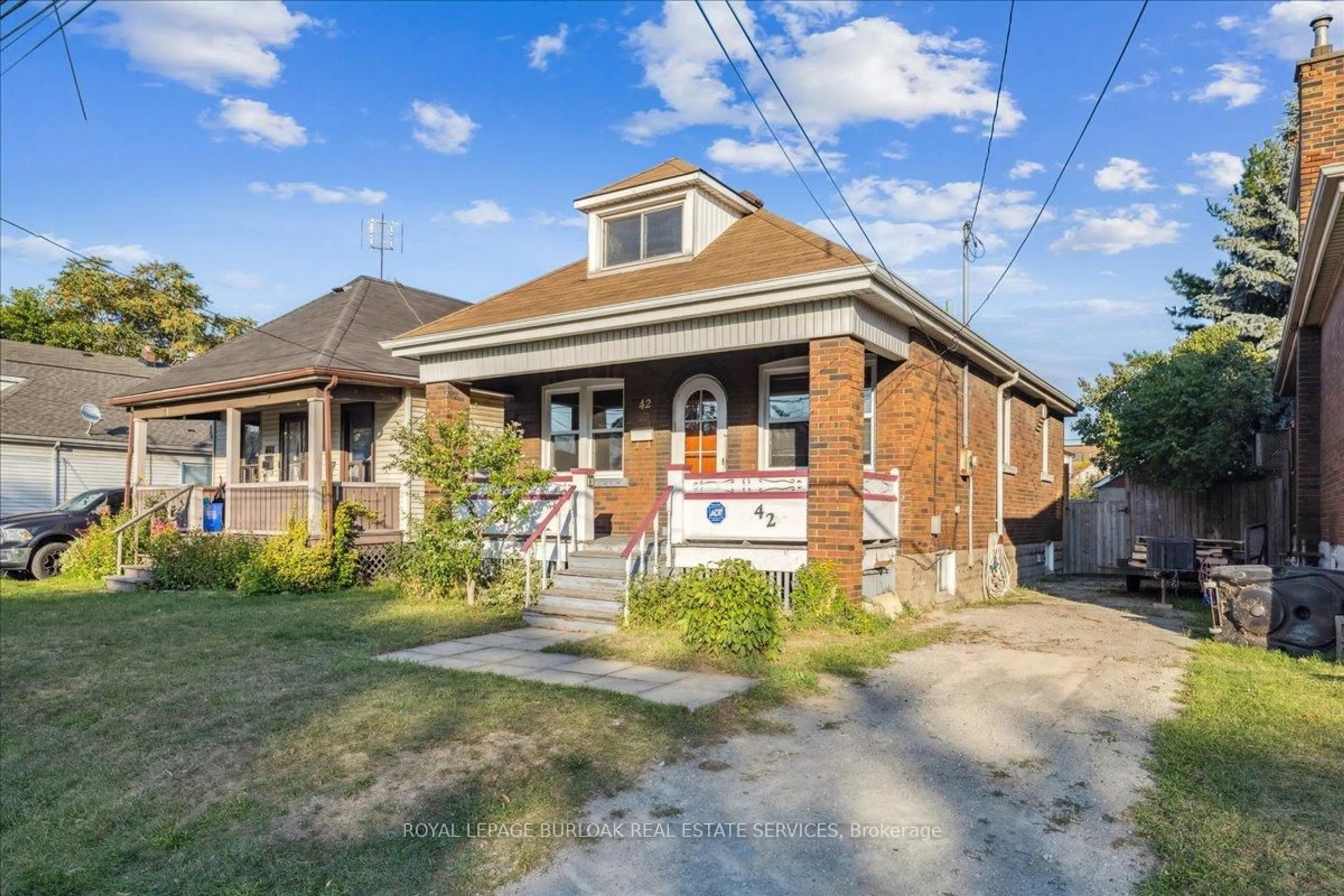 Home with brick exterior material, street for 42 Martimas Ave, Hamilton Ontario L8H 3N2