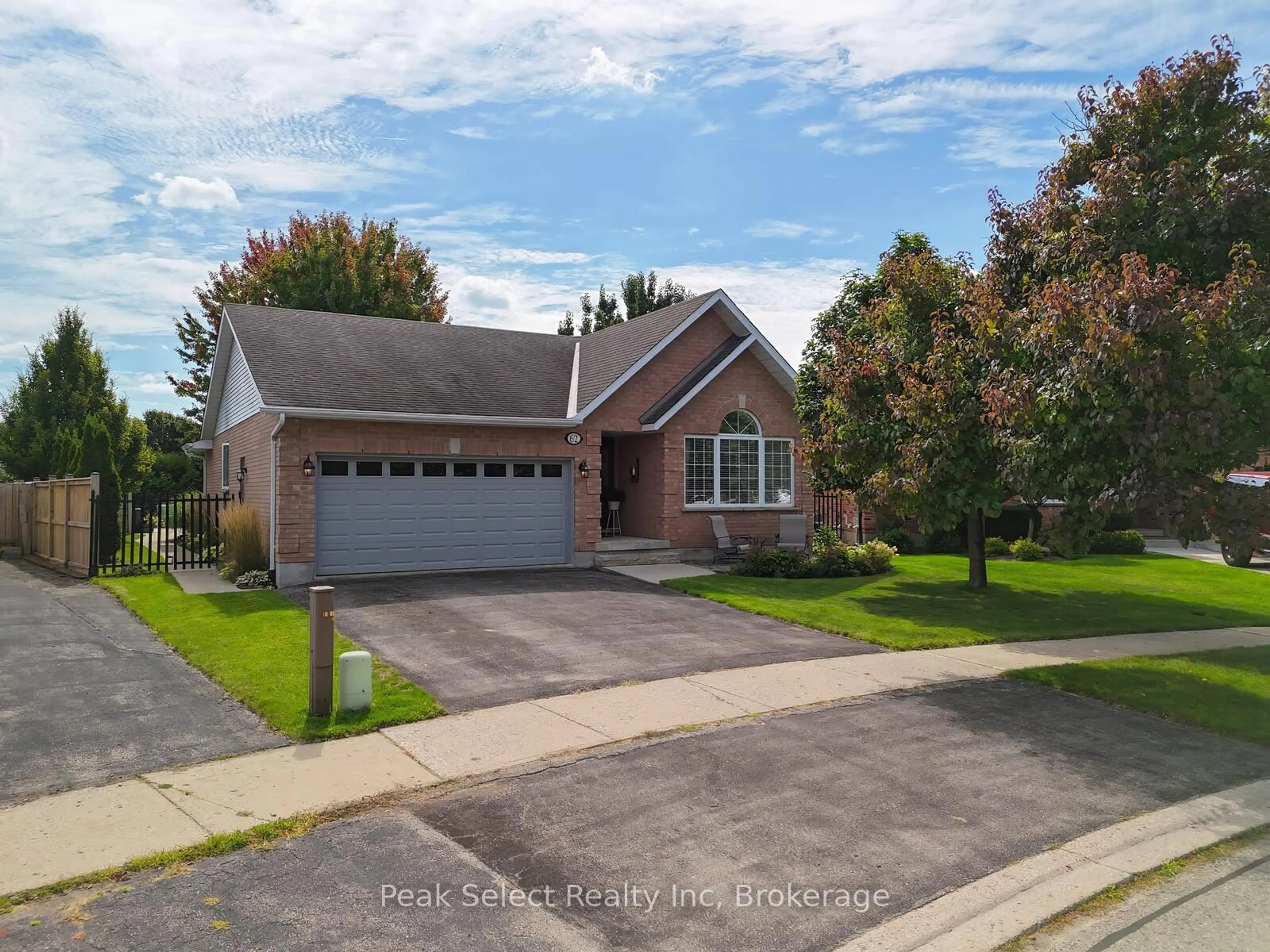 Home with brick exterior material, street for 62 Killoran Cres, Stratford Ontario N4Z 1H6