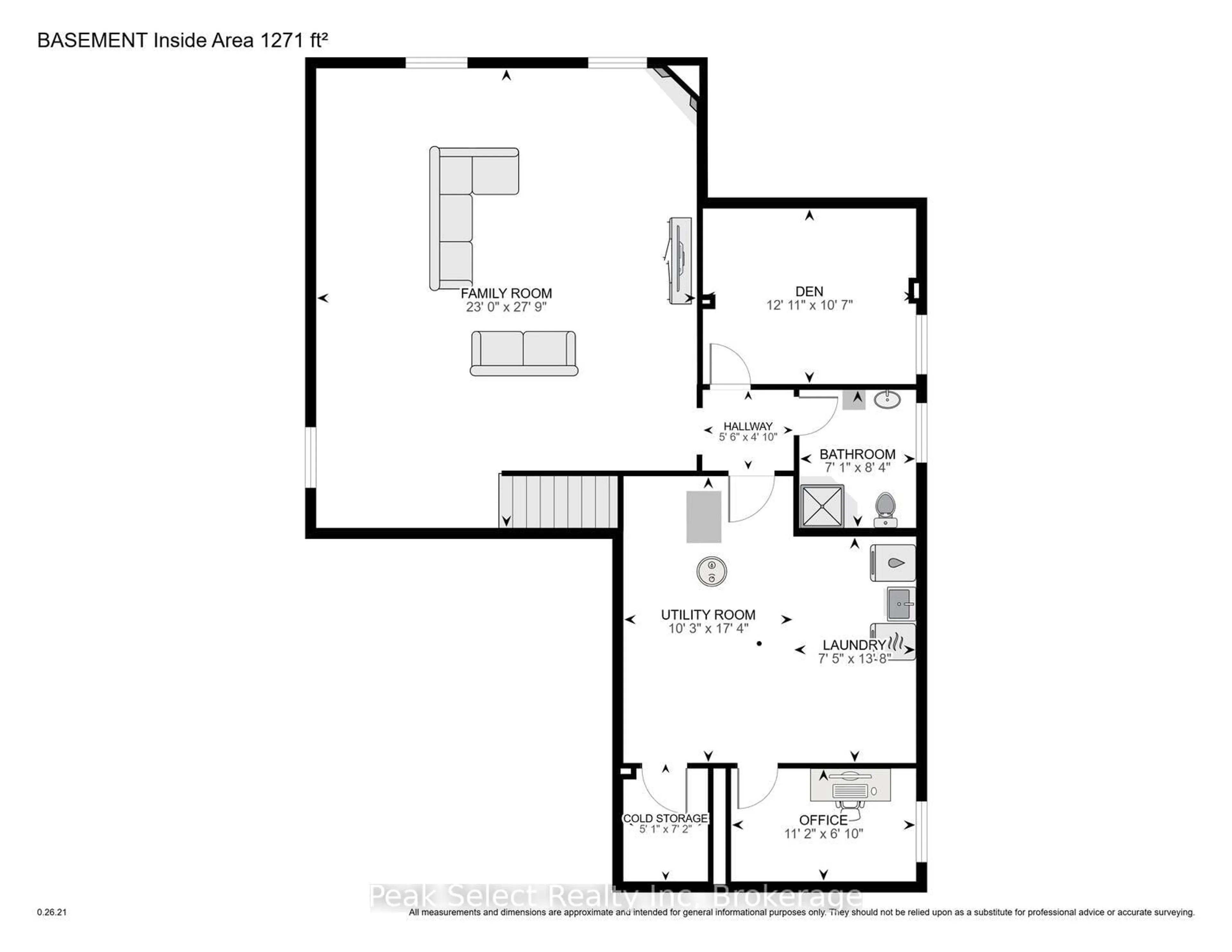 Floor plan for 62 Killoran Cres, Stratford Ontario N4Z 1H6